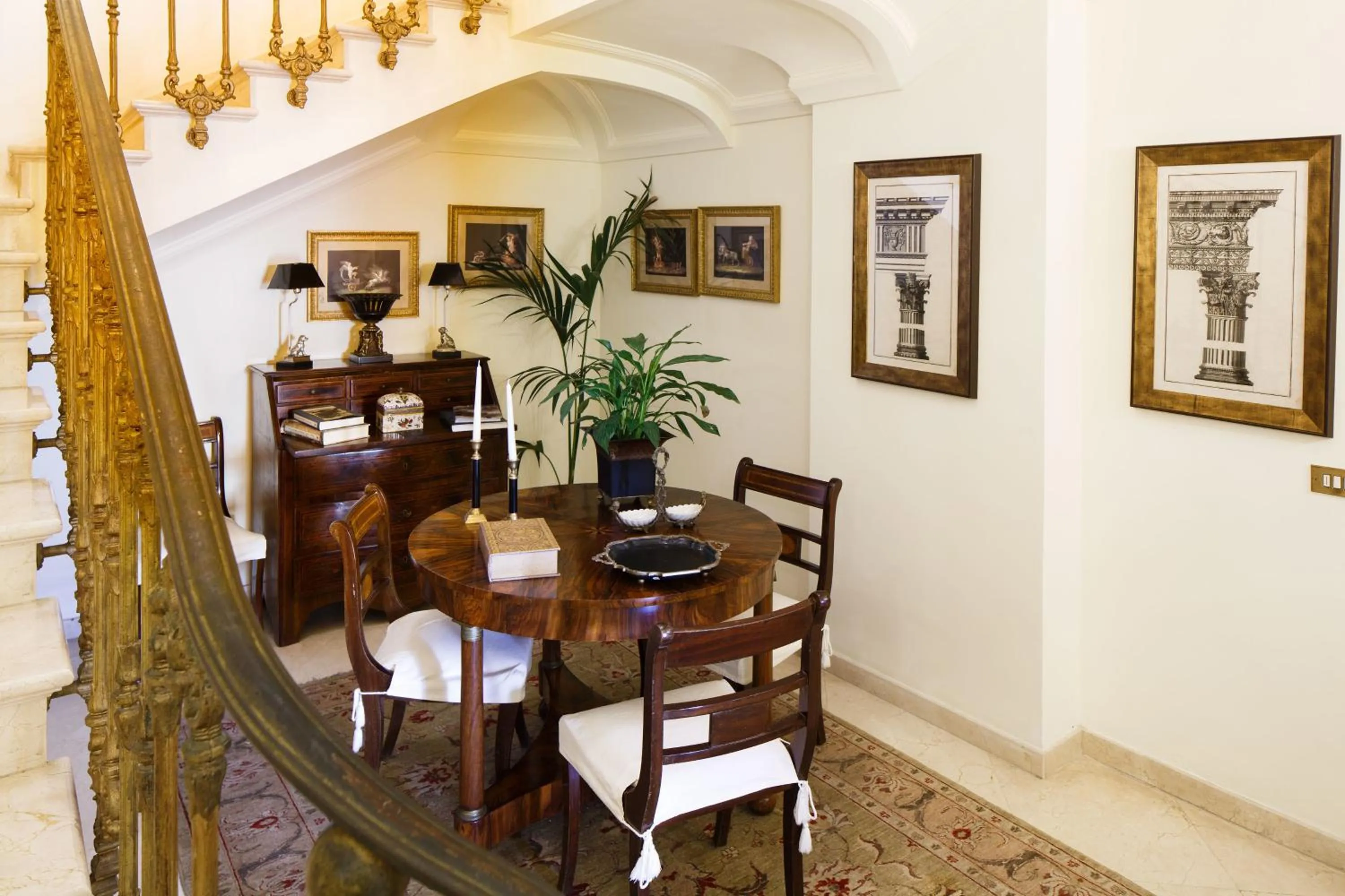 Decorative detail in Palazzo Marziale