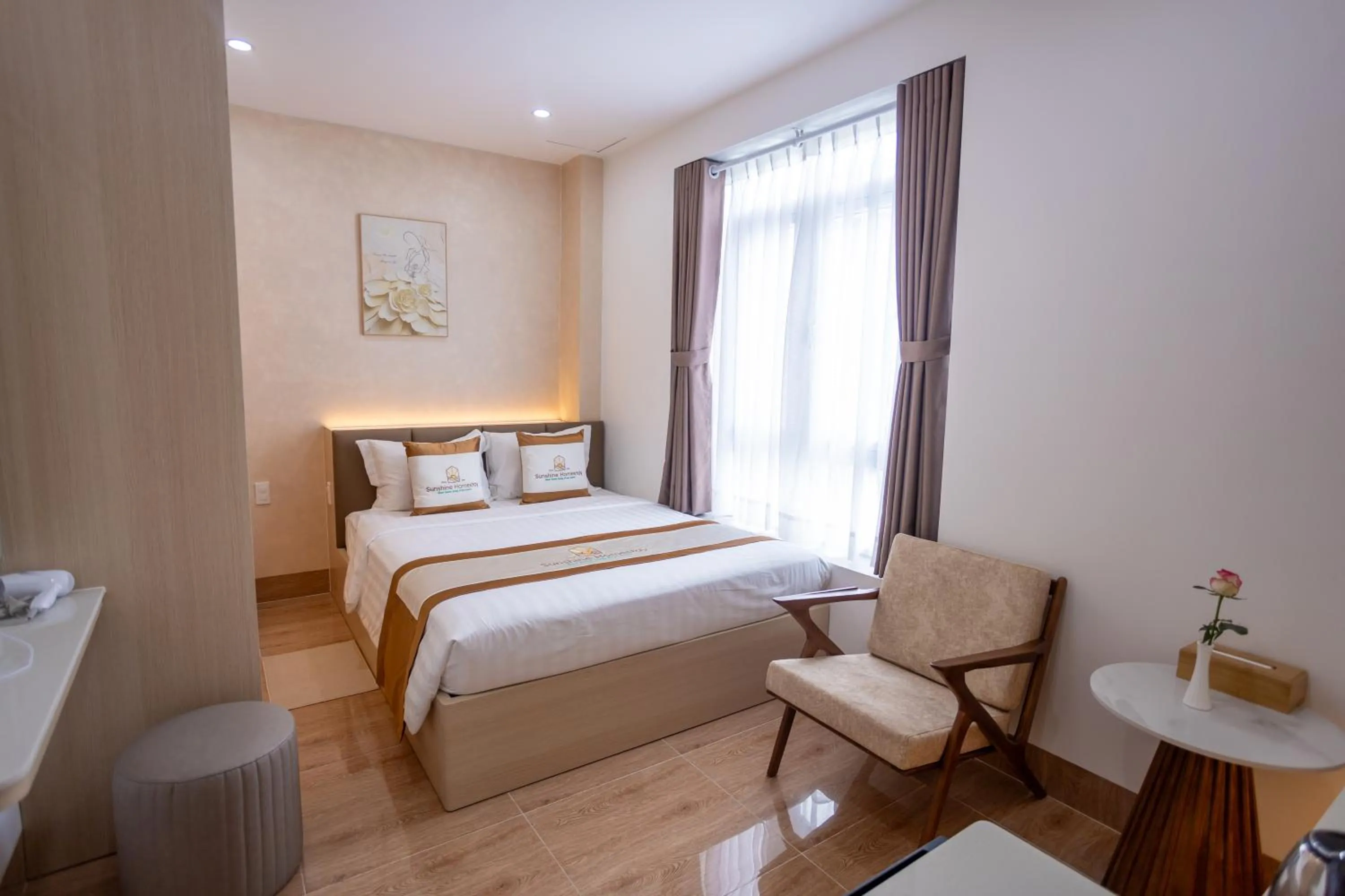 Bedroom, Bed in Sunshine Homestay Bạc Liêu