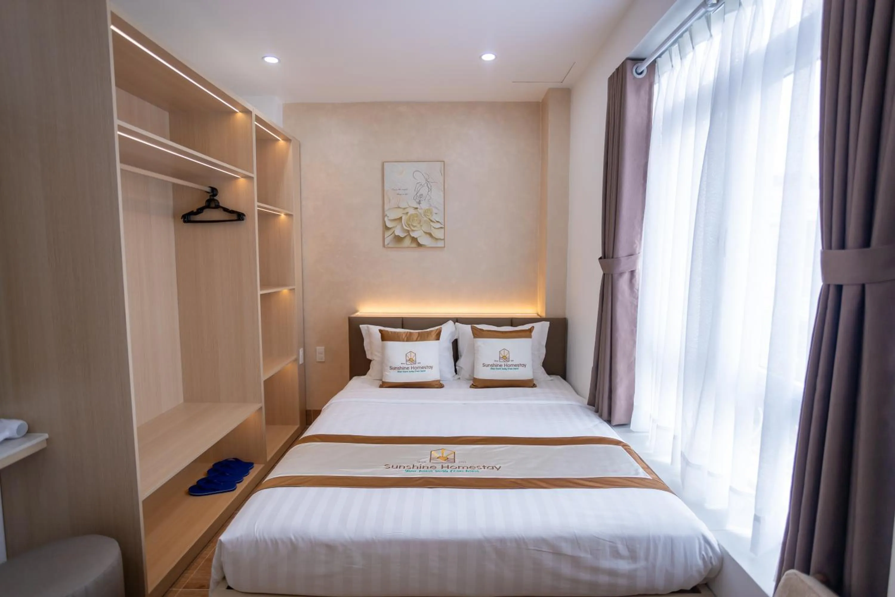 Bed in Sunshine Homestay Bạc Liêu