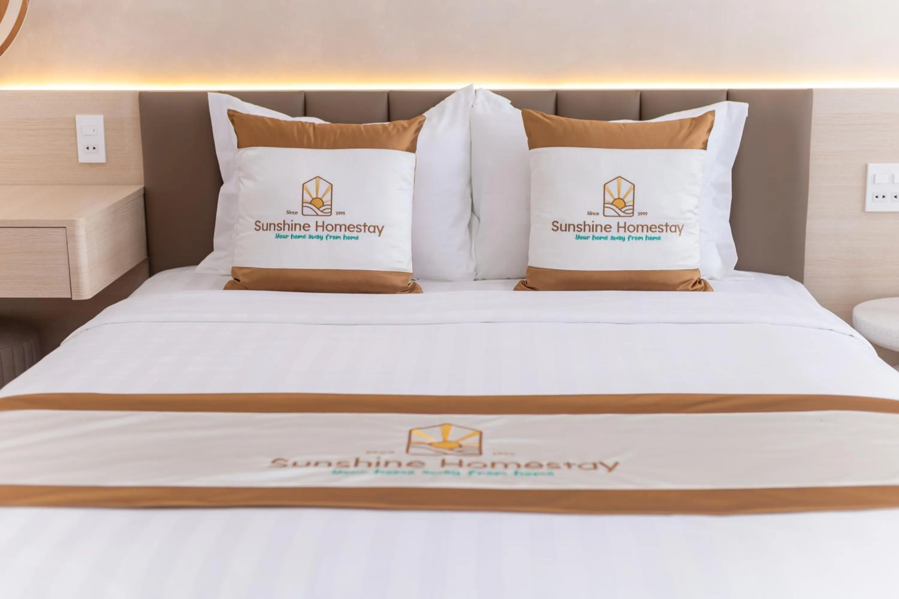 Bed in Sunshine Homestay Bạc Liêu