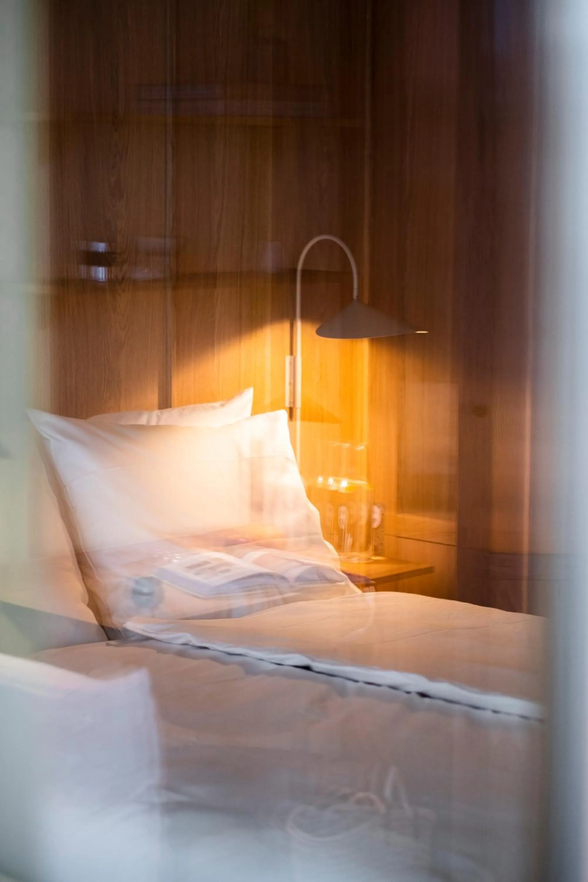 Bed in Das Kaya Hotel Stuttgart Airport Messe