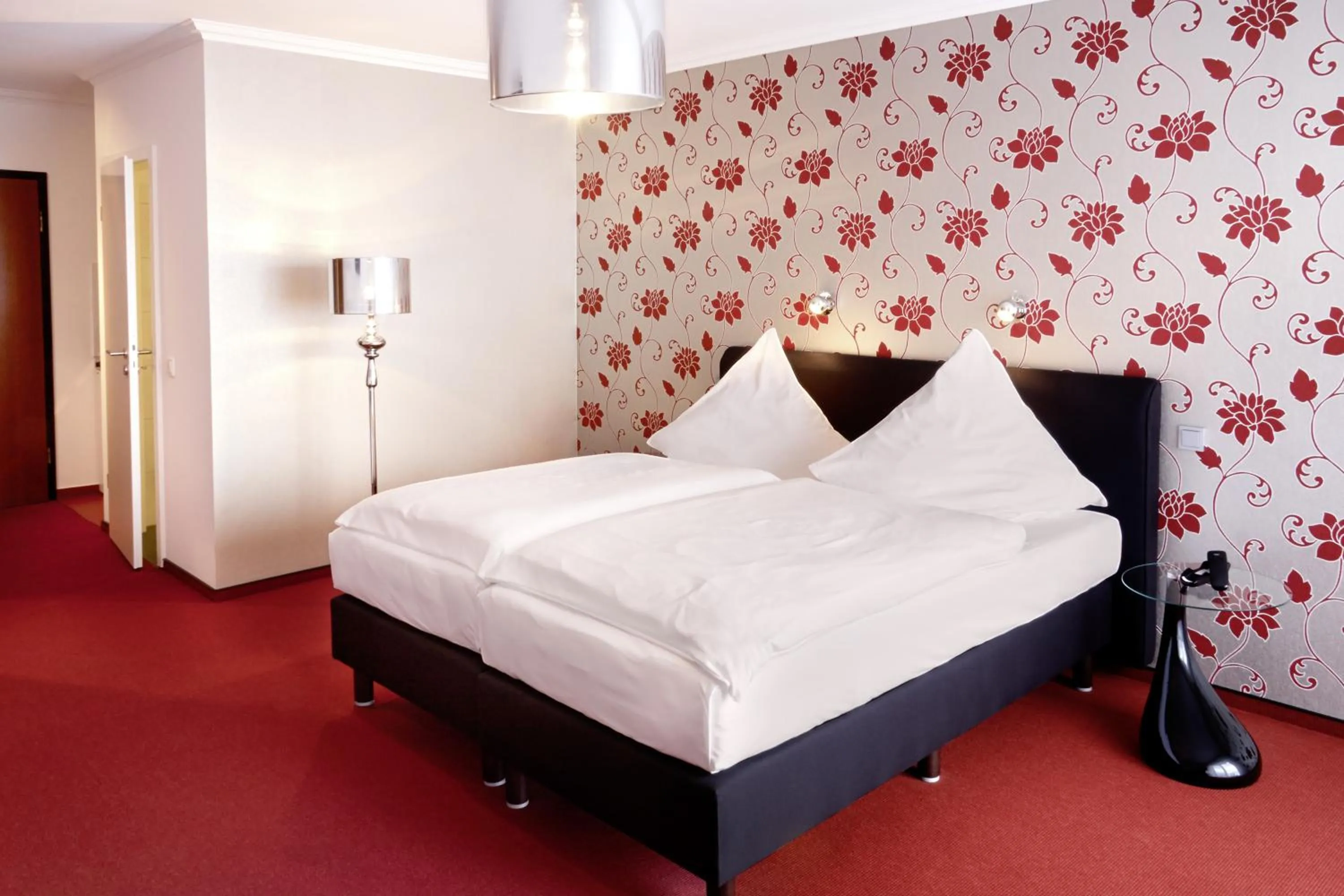 Bed in Hotel Apartment Laforsch