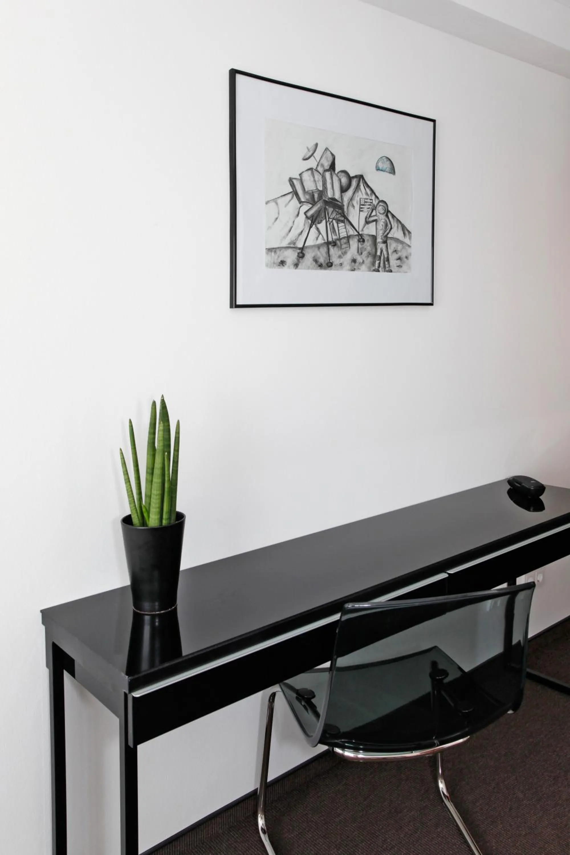 Decorative detail in Hotel Apartment Laforsch