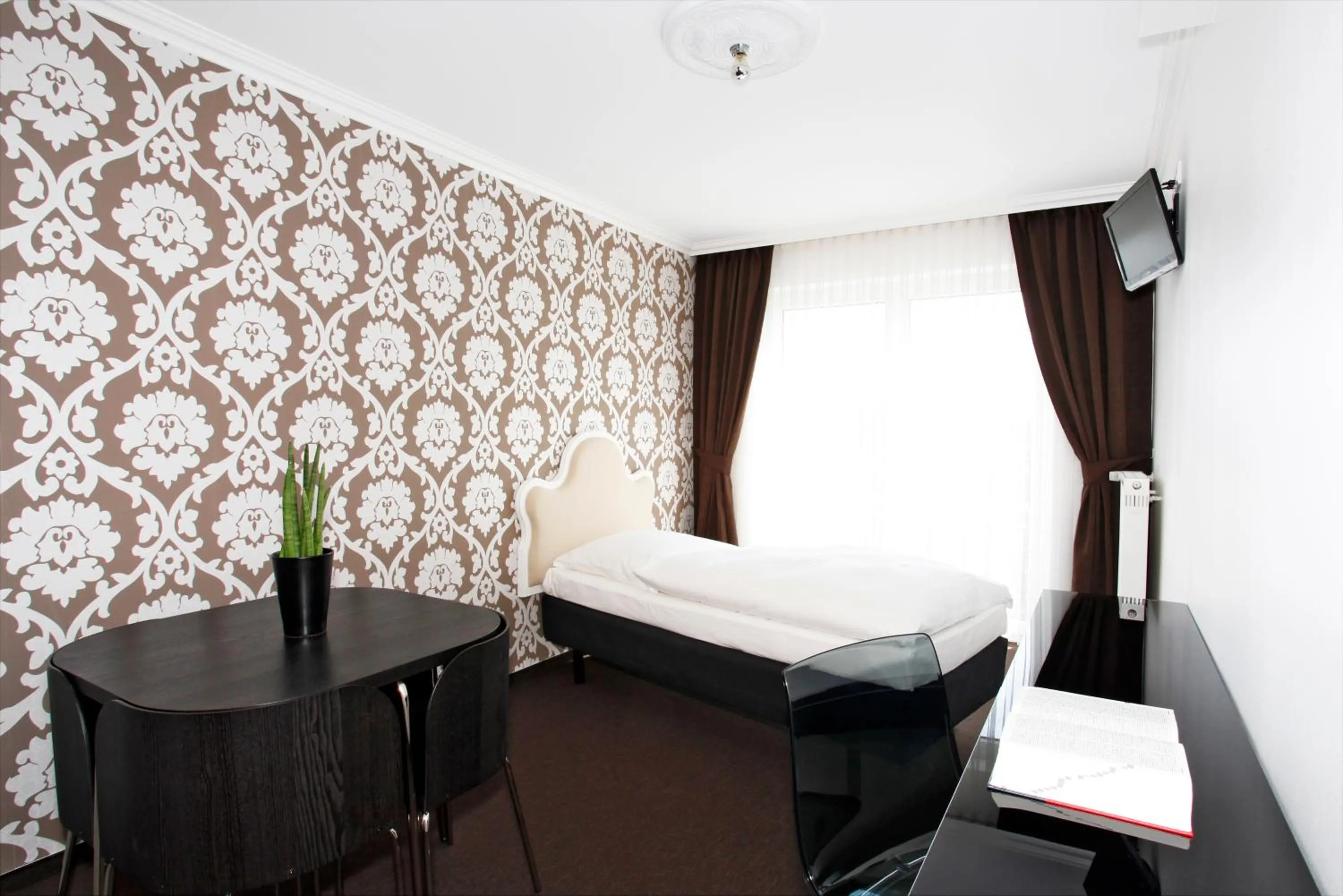 Bed in Hotel Apartment Laforsch