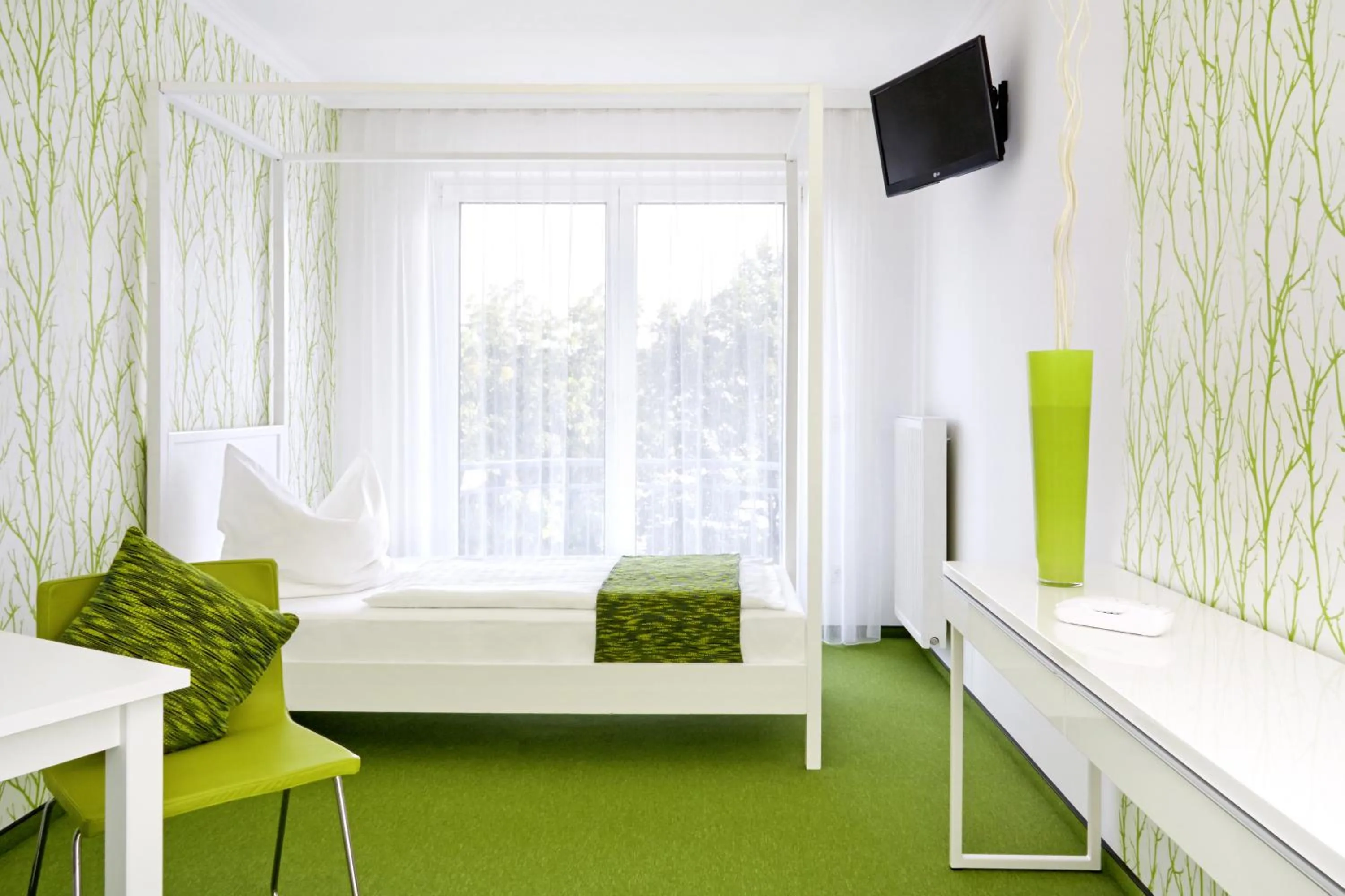 Photo of the whole room, Bed in Hotel Apartment Laforsch