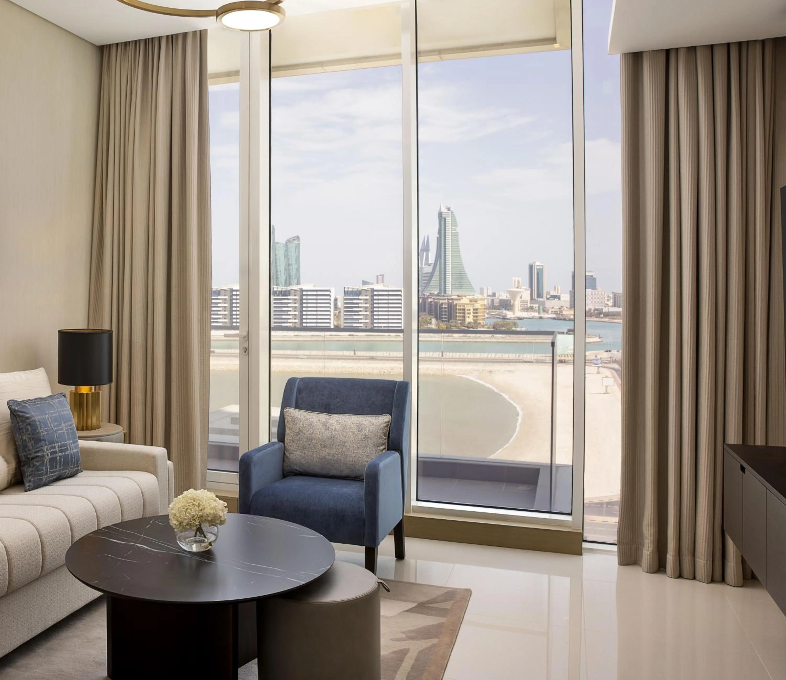 Balcony/Terrace in Hilton Bahrain City Centre Hotel & Residences