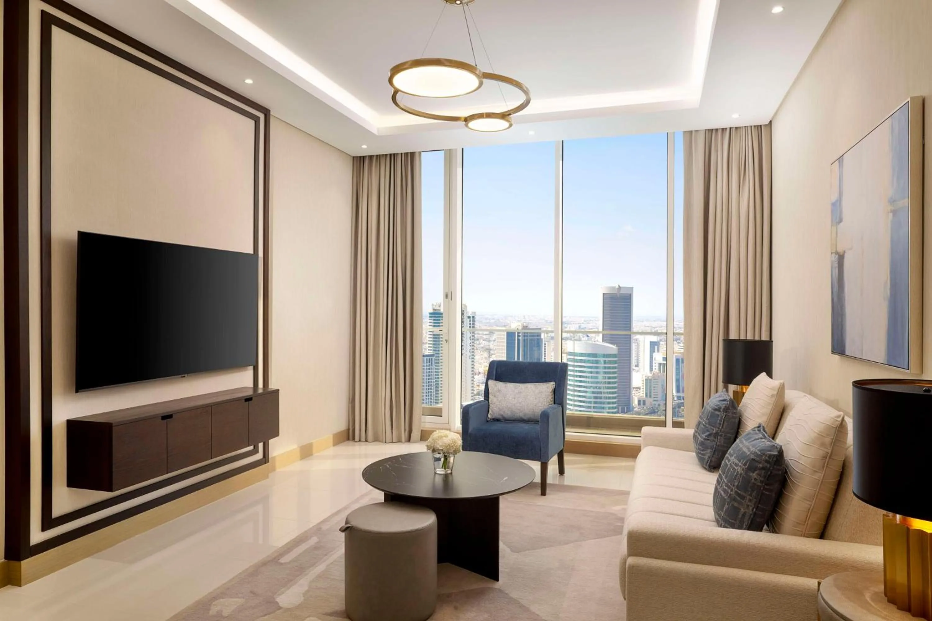 TV and multimedia in Hilton Bahrain City Centre Hotel & Residences
