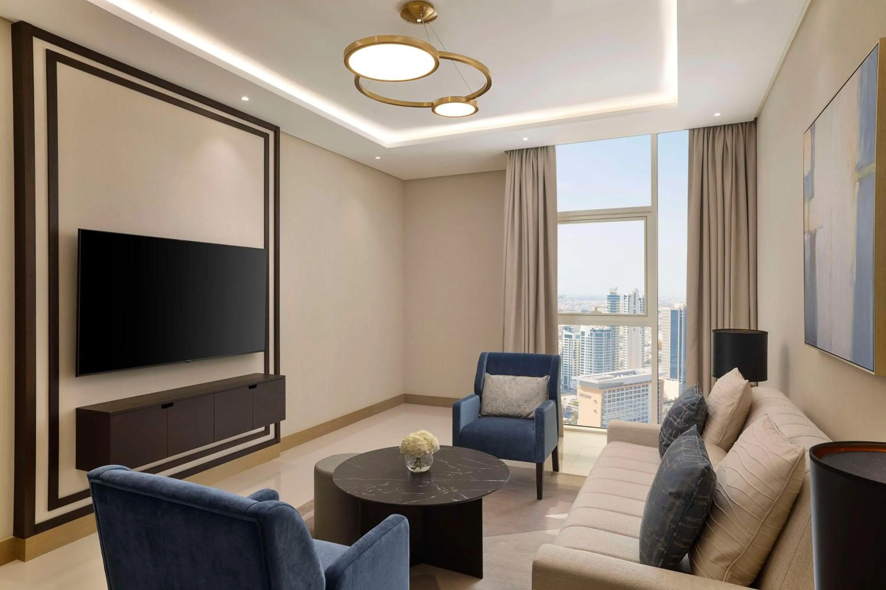 TV and multimedia in Hilton Bahrain City Centre Hotel & Residences