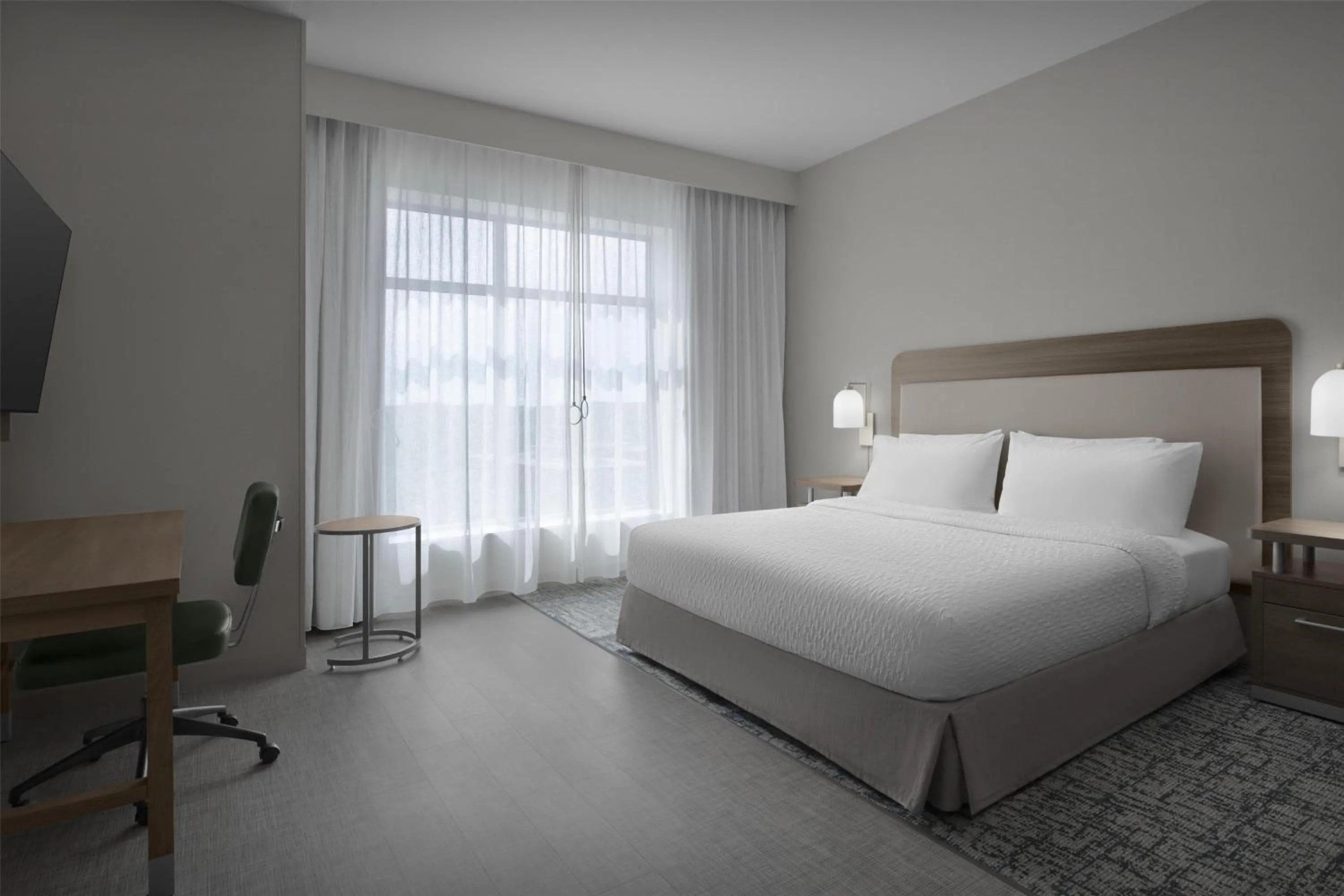 Bedroom, Bed in Homewood Suites By Hilton Columbia Downtown