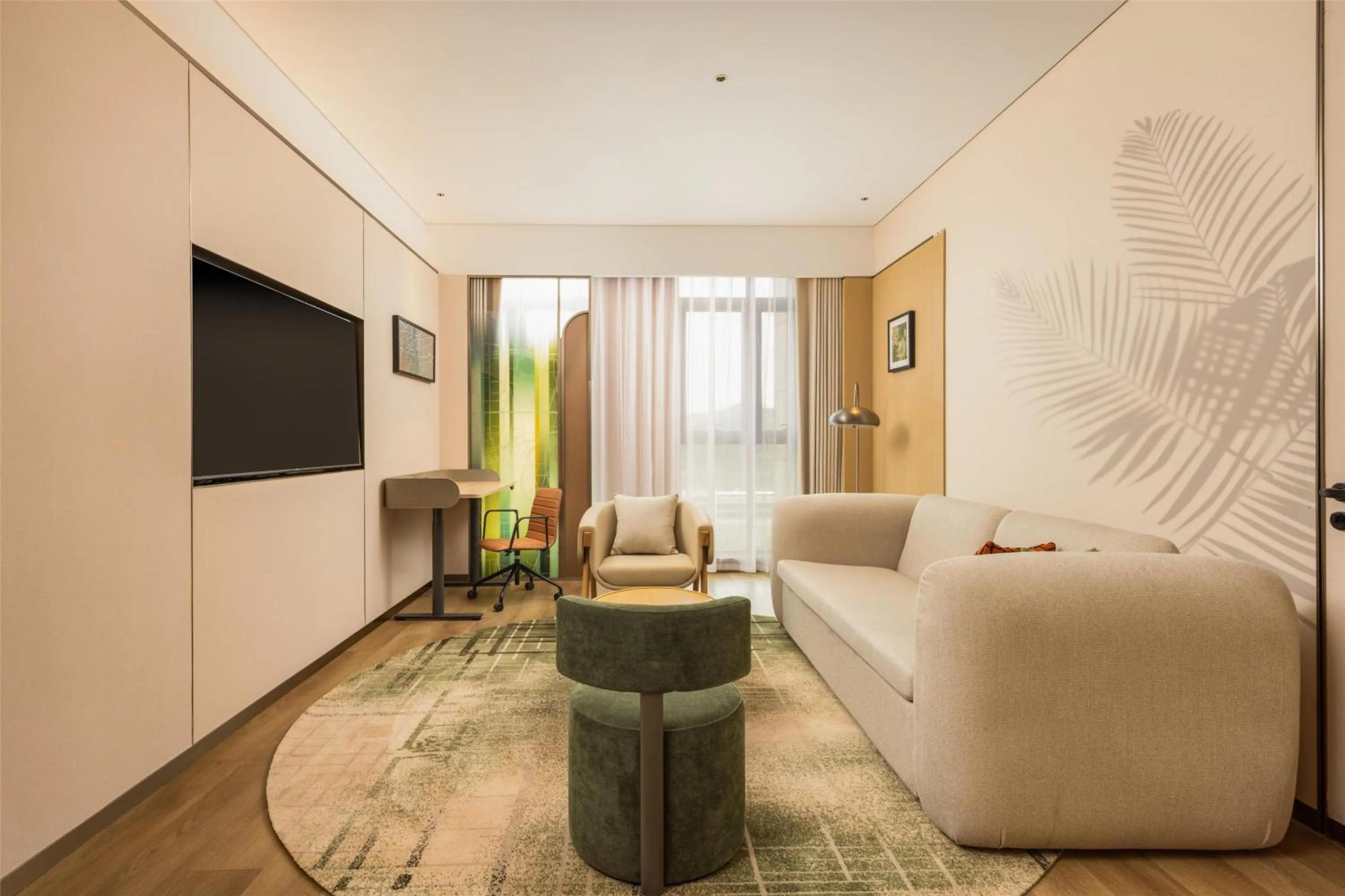 Living room in Hilton Garden Inn Olympic Sports Center Jinan