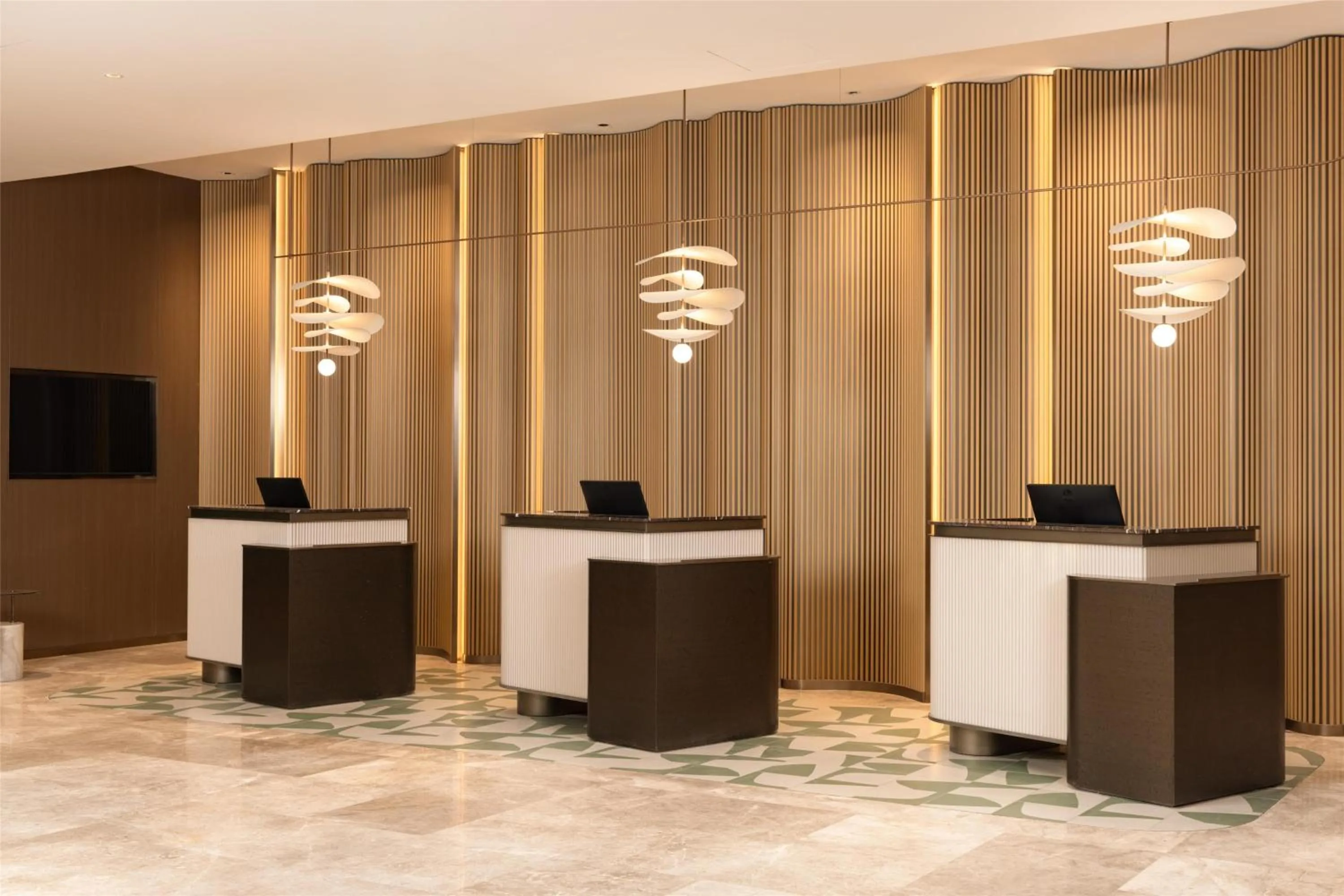 Lobby or reception in Hilton Garden Inn Olympic Sports Center Jinan