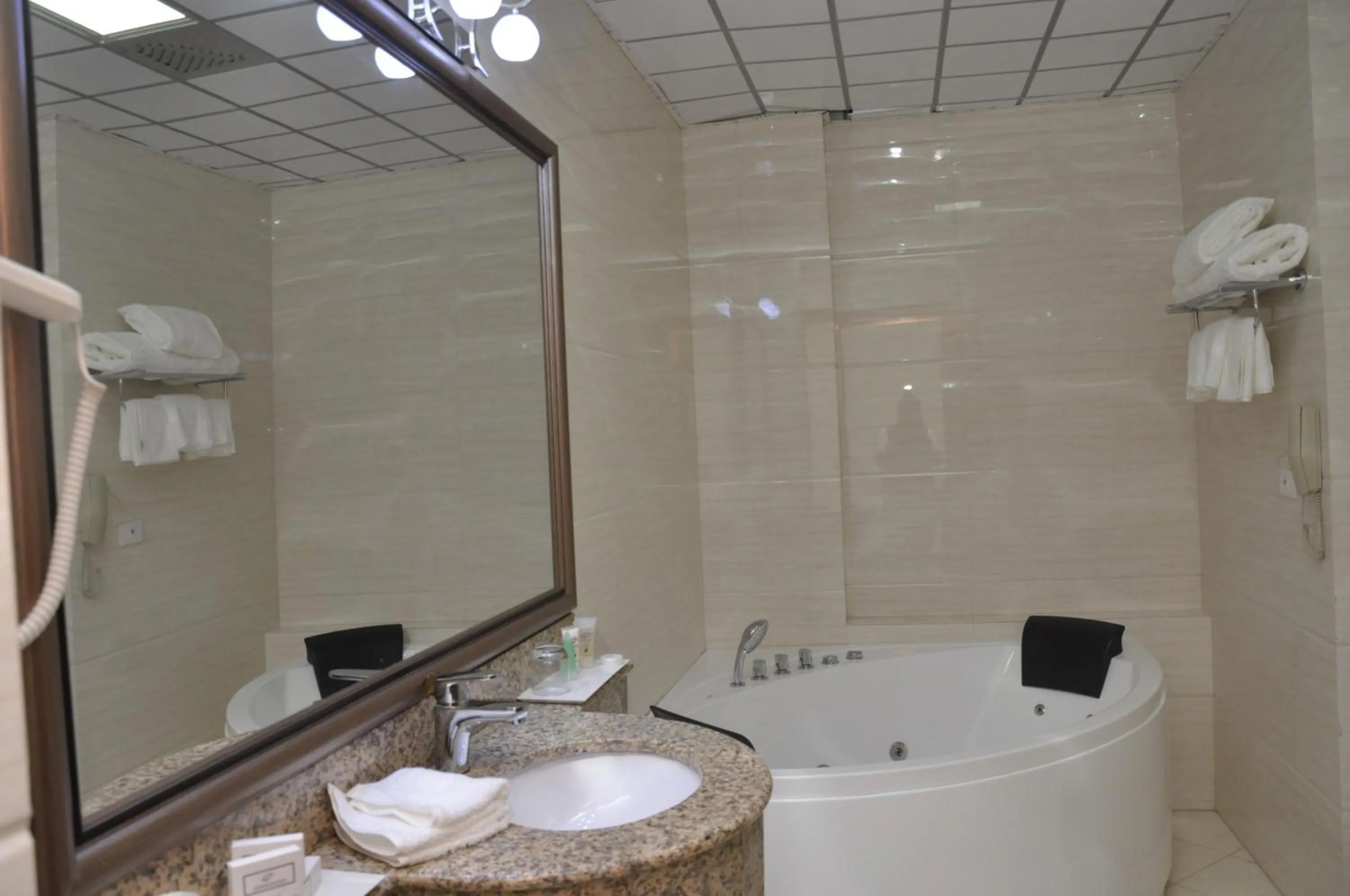 Bathroom in Addissinia Hotel