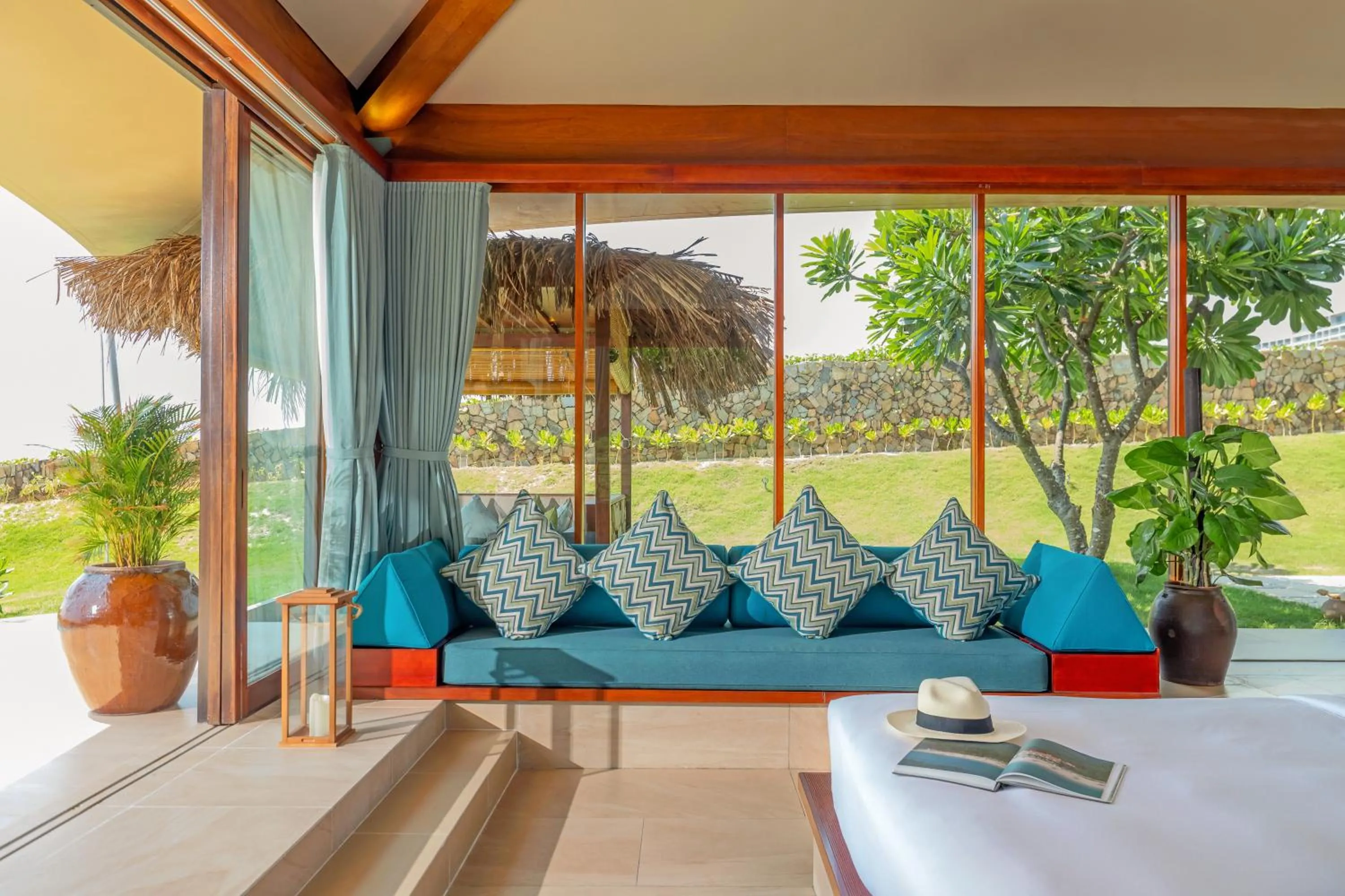 Living room in Fusion Resort Cam Ranh - All Spa Inclusive