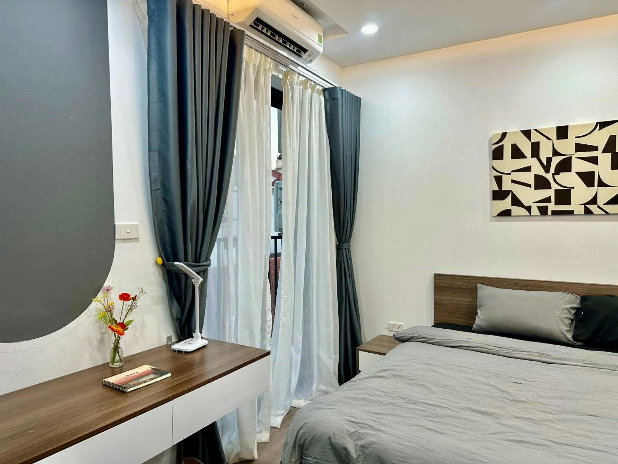 Bed in Luxe Paradise Residence 76 To Ngoc Van