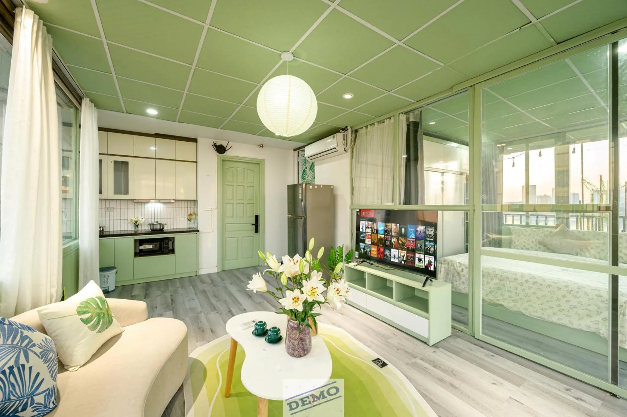 Living room in Luxe Paradise Residence 76 To Ngoc Van