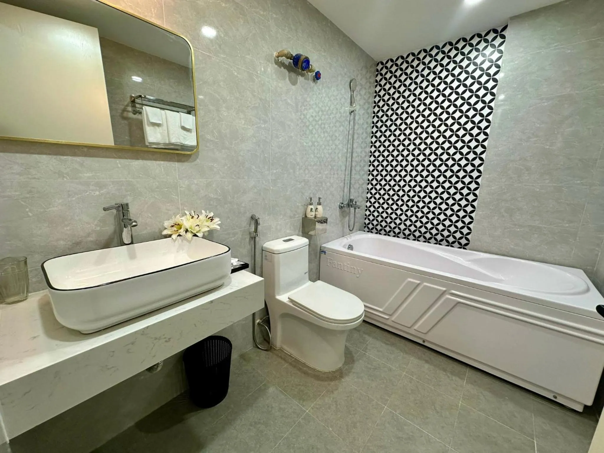 Bathroom in Luxe Paradise Residence 76 To Ngoc Van