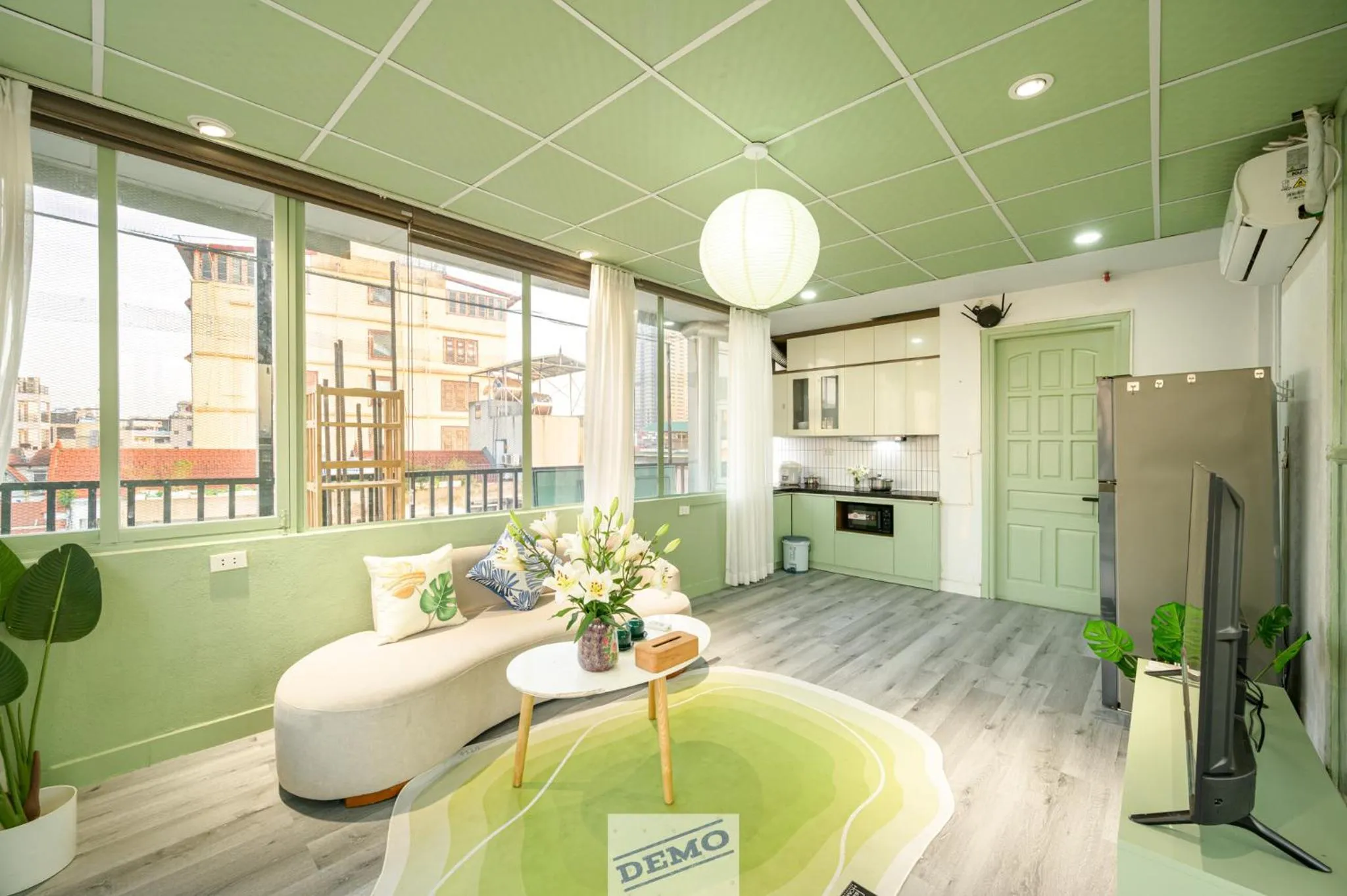 Living room in Luxe Paradise Residence 76 To Ngoc Van