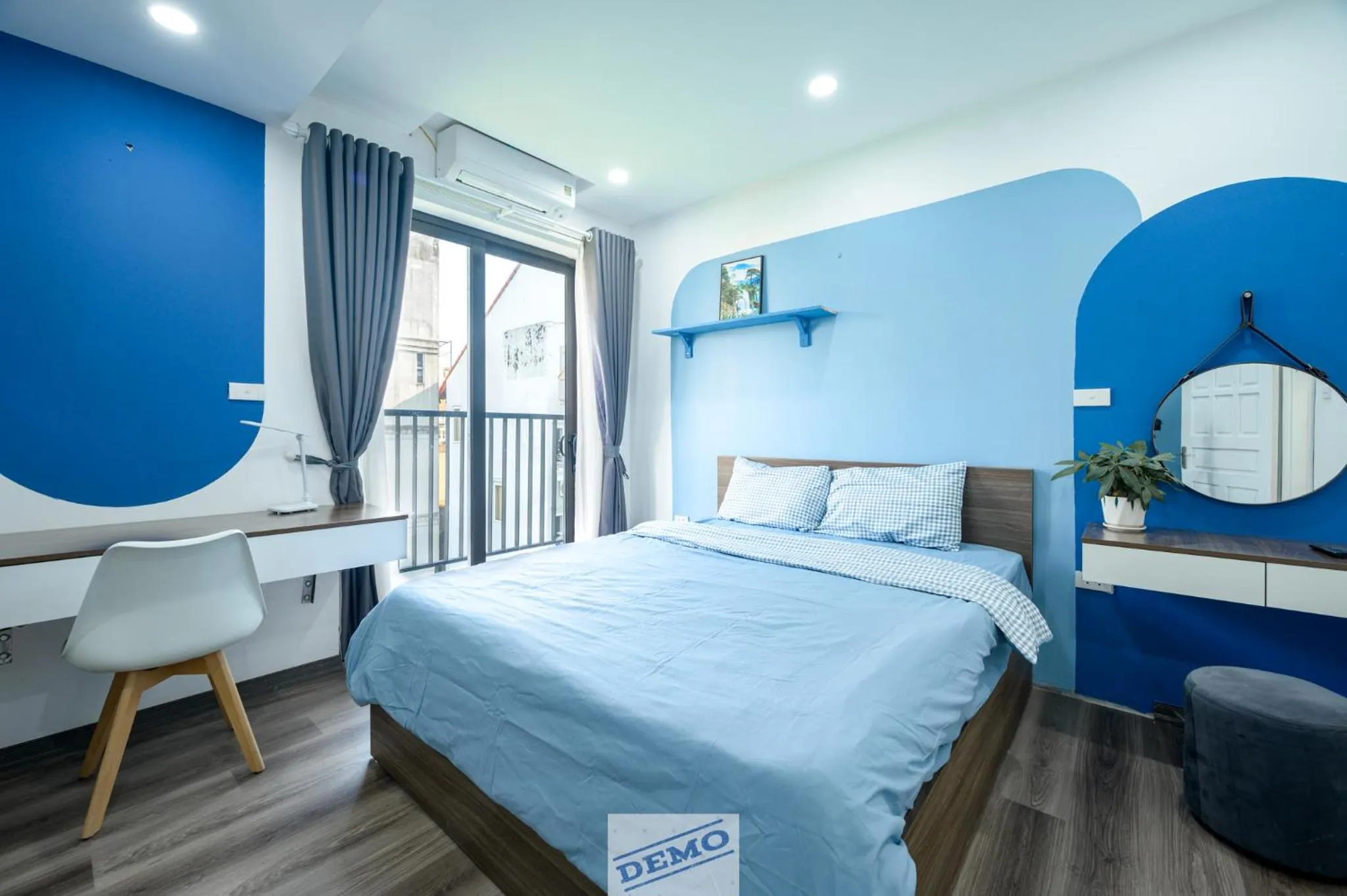 Bedroom, Bed in Luxe Paradise Residence 76 To Ngoc Van