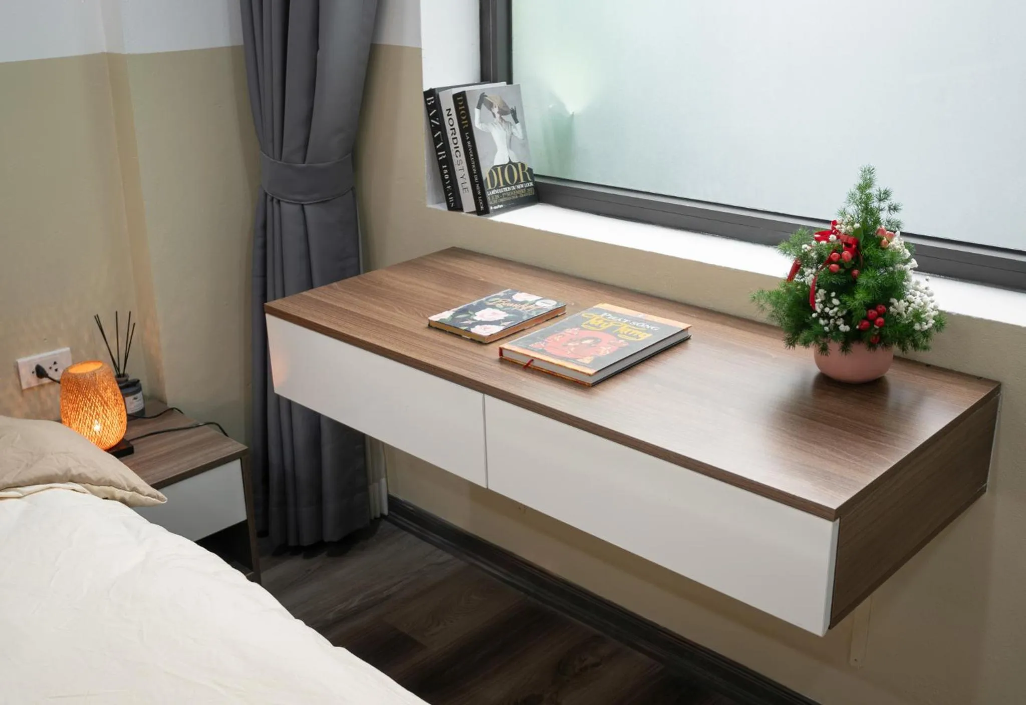 Bed in Luxe Paradise Residence 76 To Ngoc Van