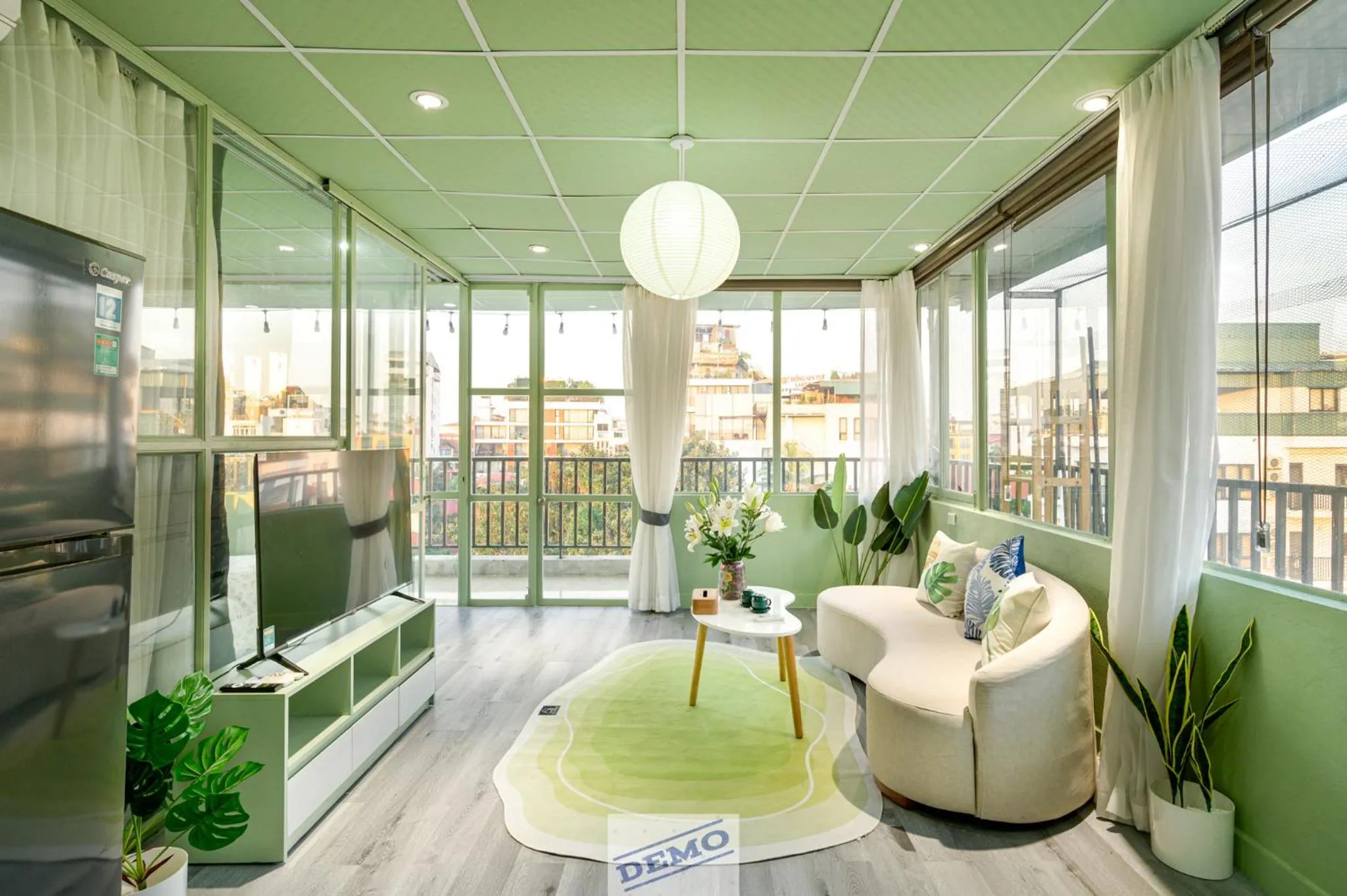 Living room in Luxe Paradise Residence 76 To Ngoc Van