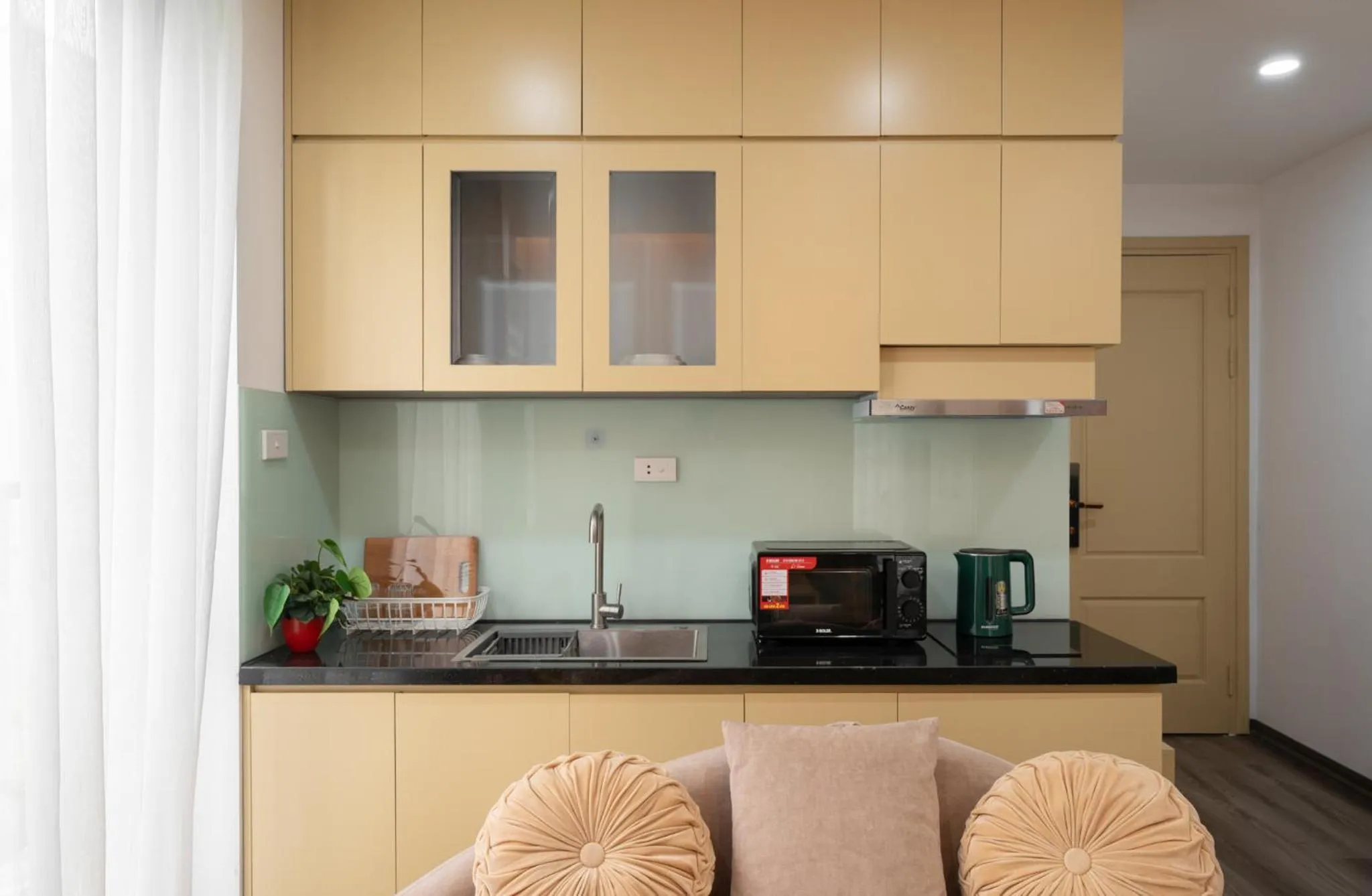 Kitchen or kitchenette in Luxe Paradise Residence 76 To Ngoc Van