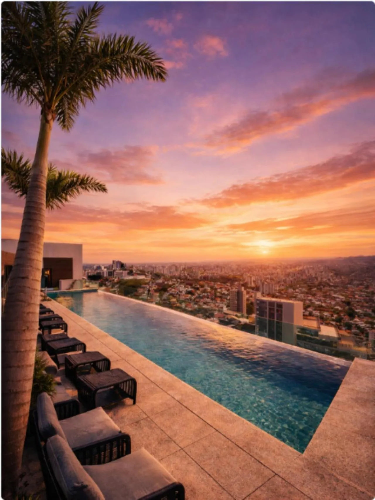 City view in Palazzo Torquetti