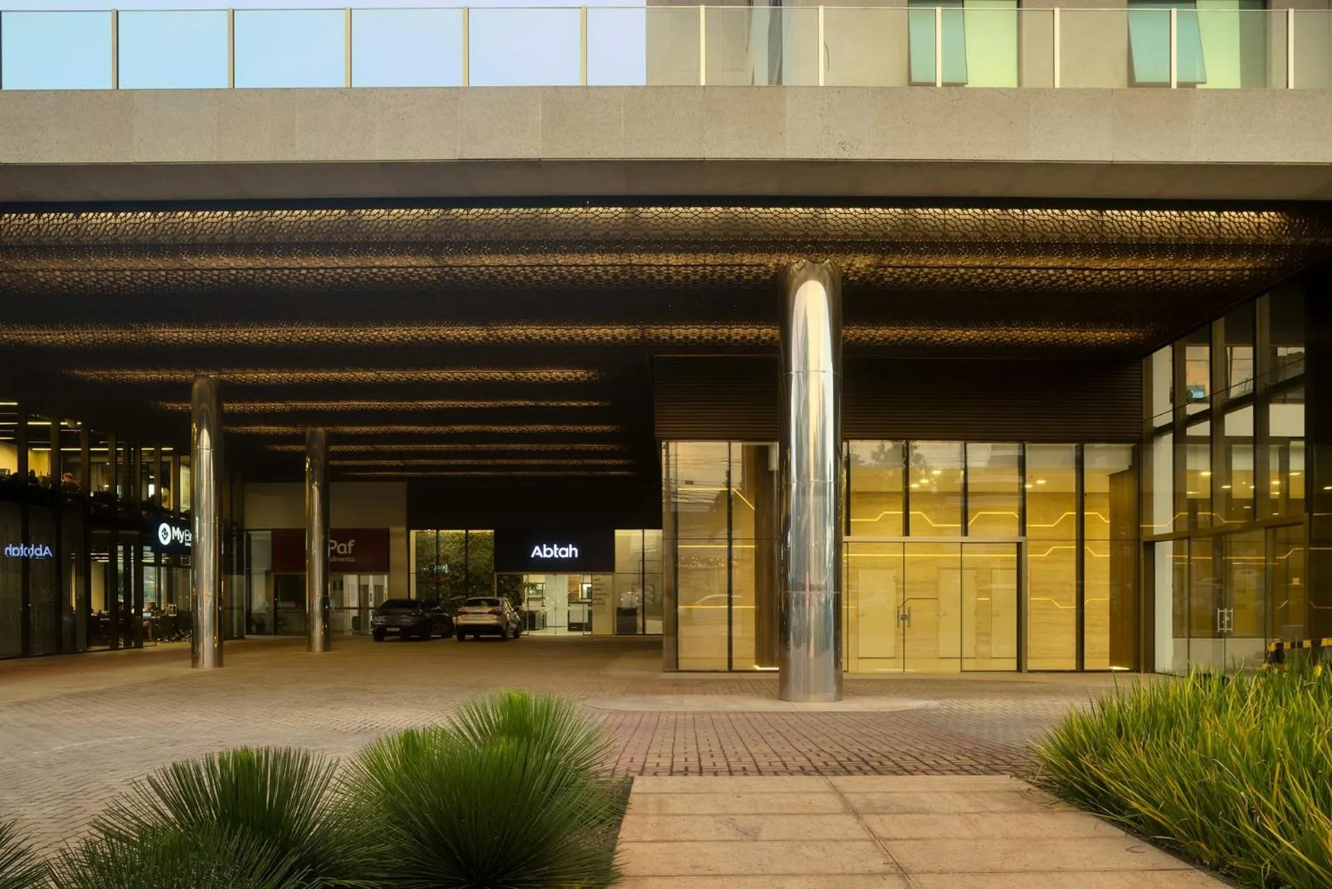 Facade/entrance in Palazzo Torquetti