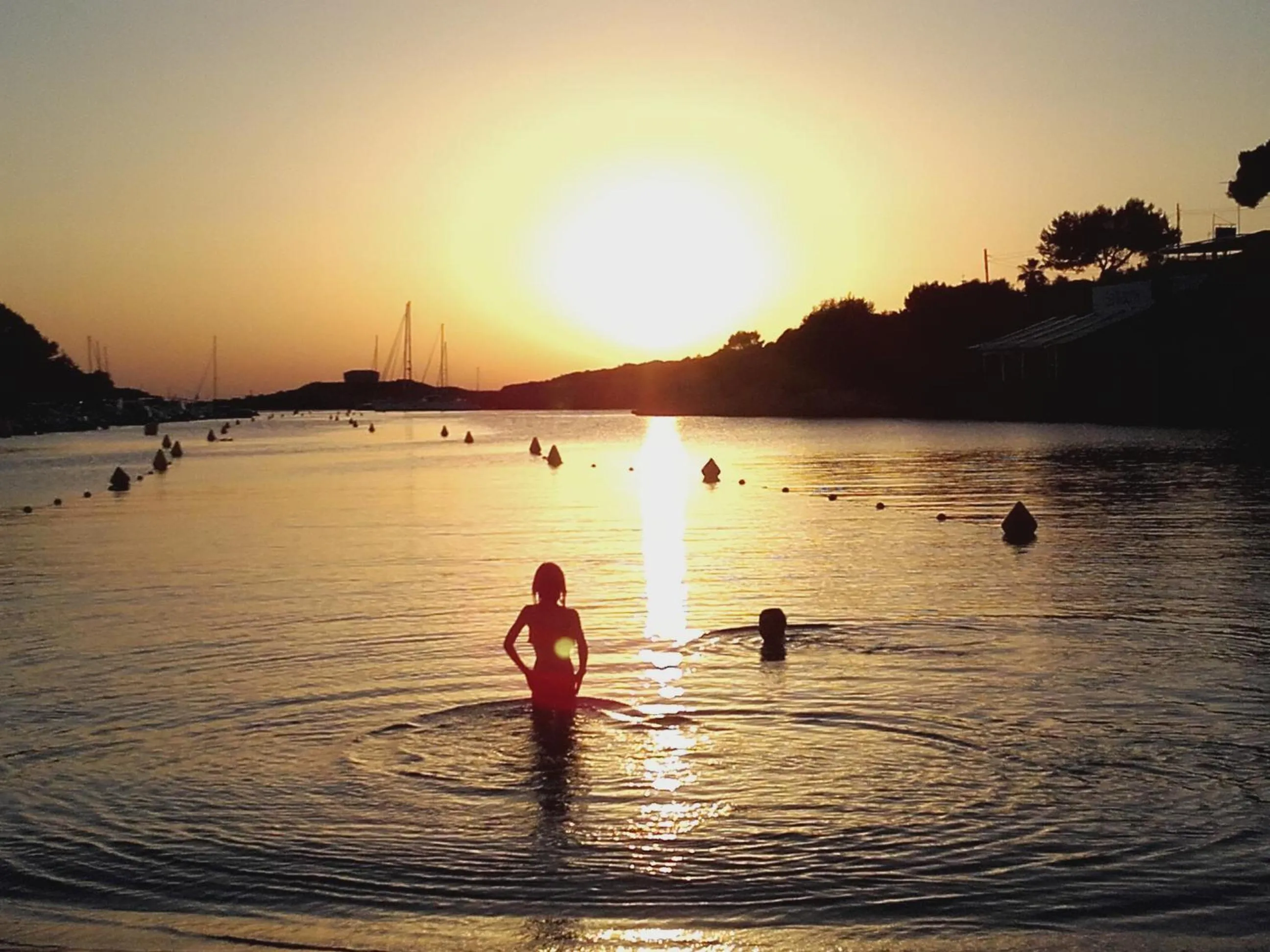 Sunset in Hotel Bahia