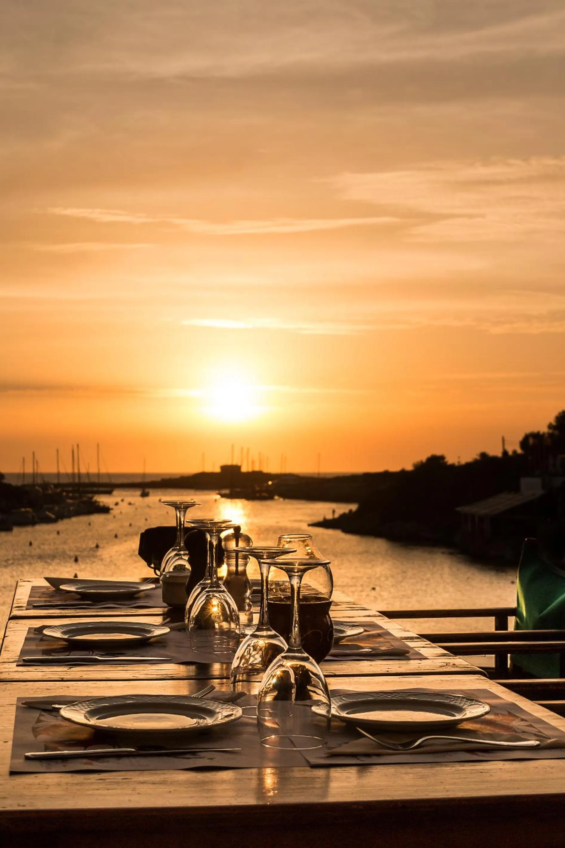 Sunset in Hotel Bahia