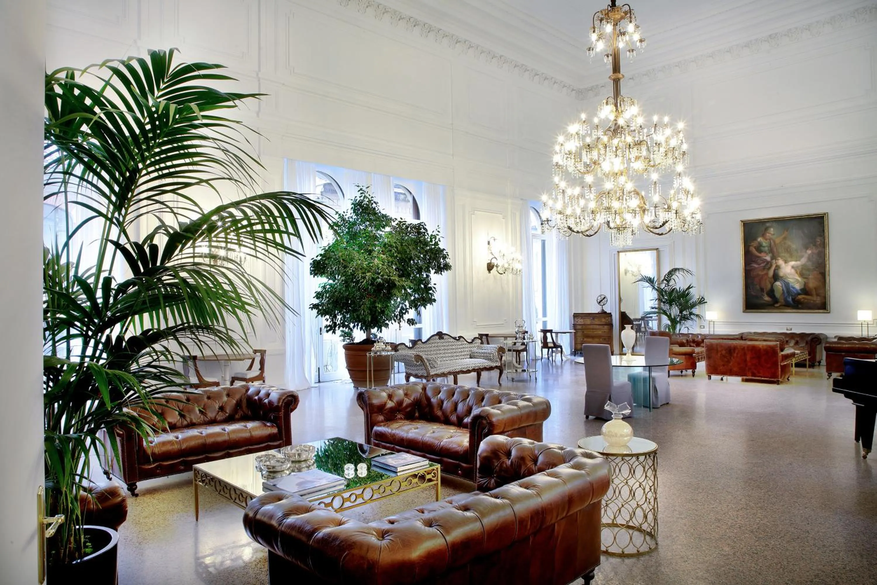 Living room in Arnaboldi Palace