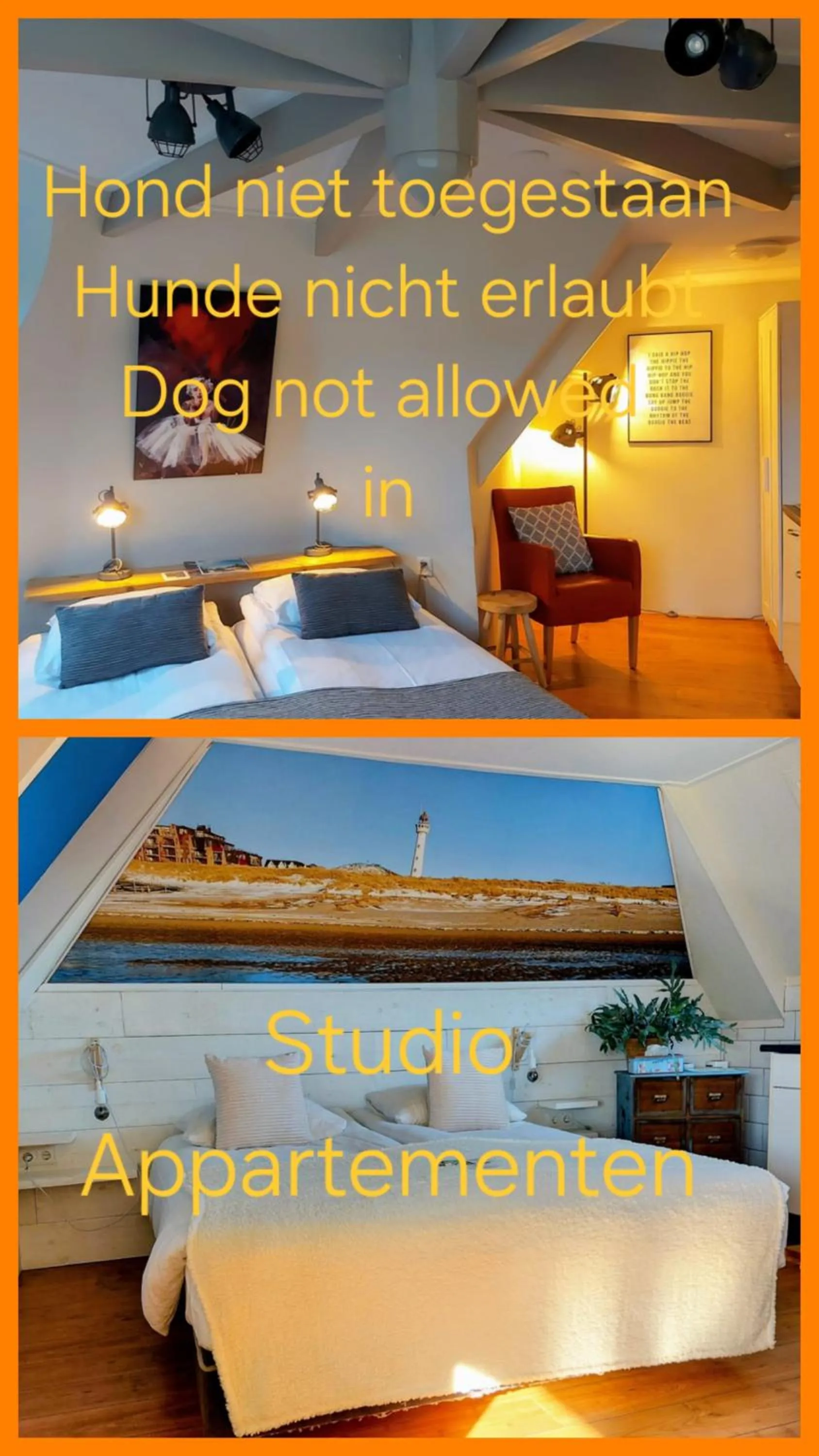 Bed in Prins Appartementen