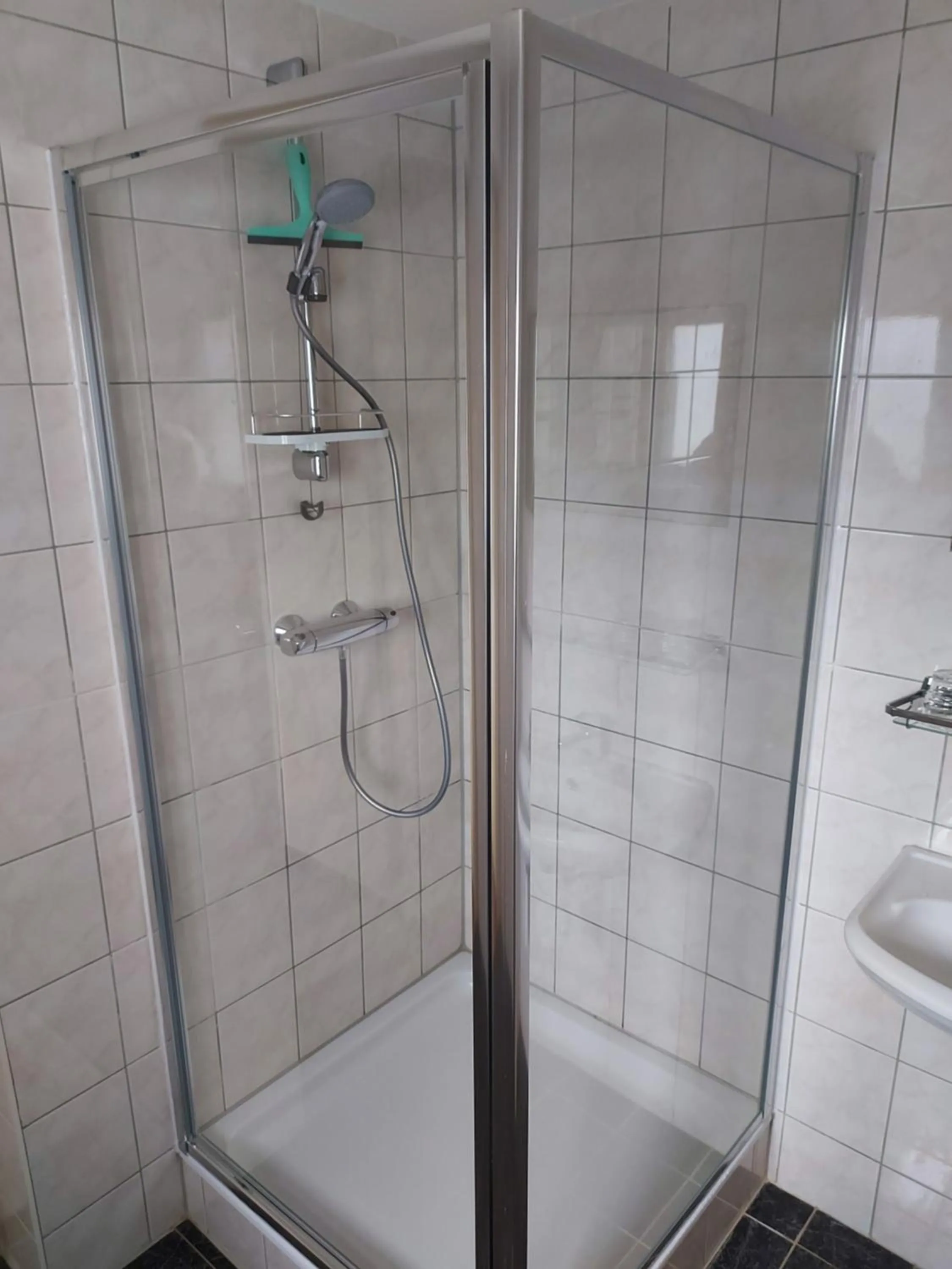 Shower in Prins Appartementen
