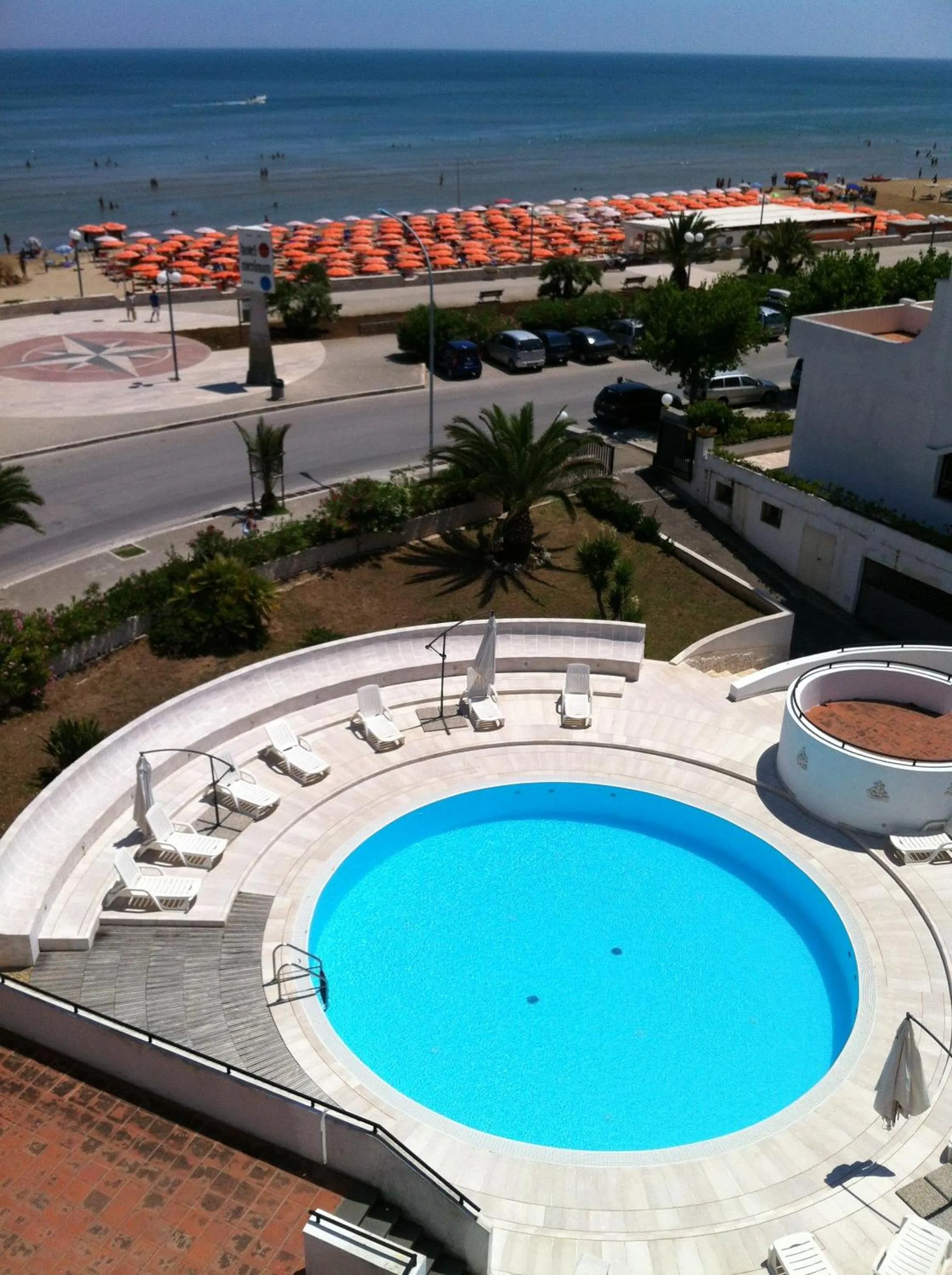 Swimming pool in Hotel Scialara