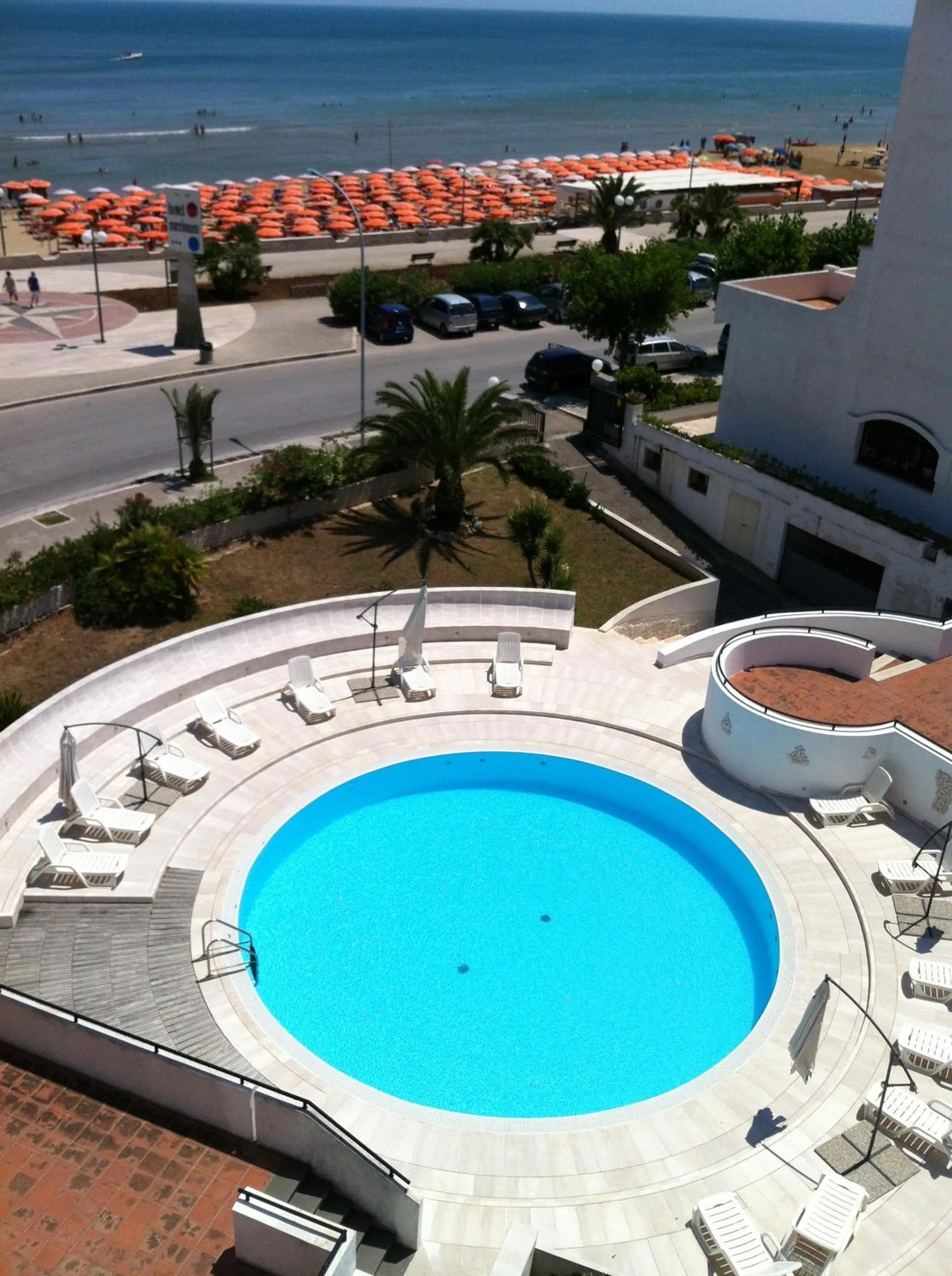 Swimming pool in Hotel Scialara