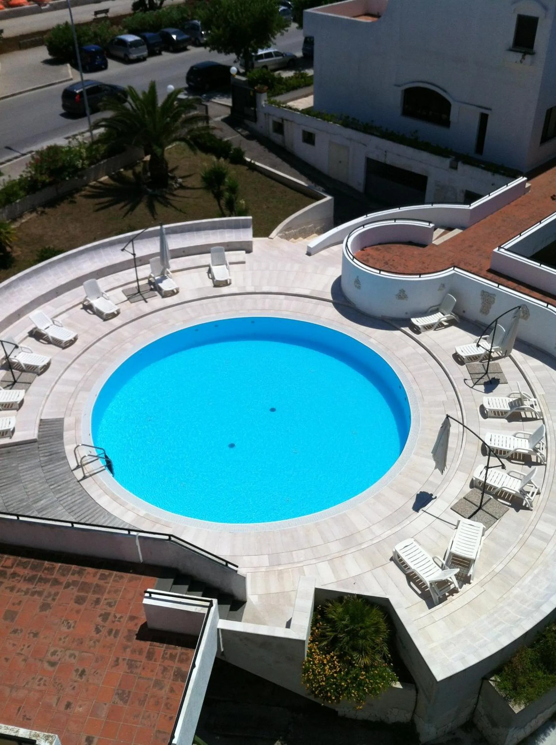 Swimming pool in Hotel Scialara