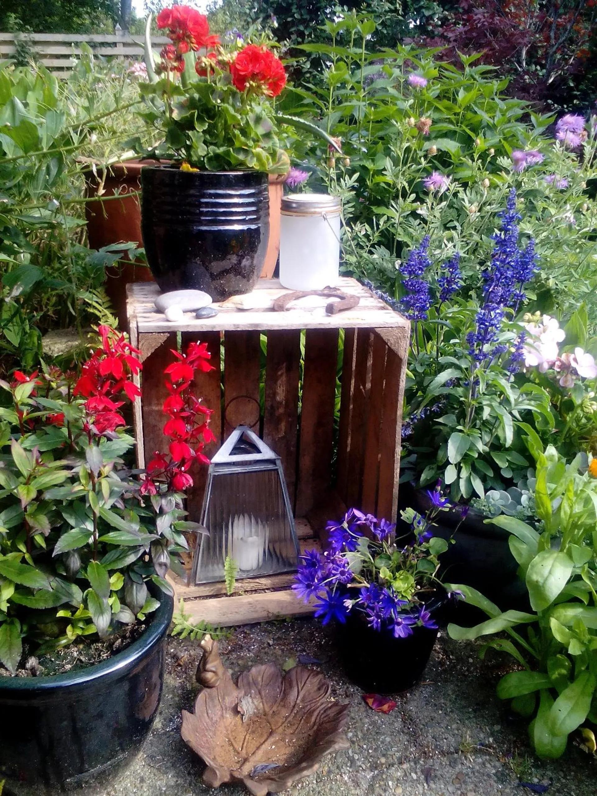 Garden in B&B Villa Filsø