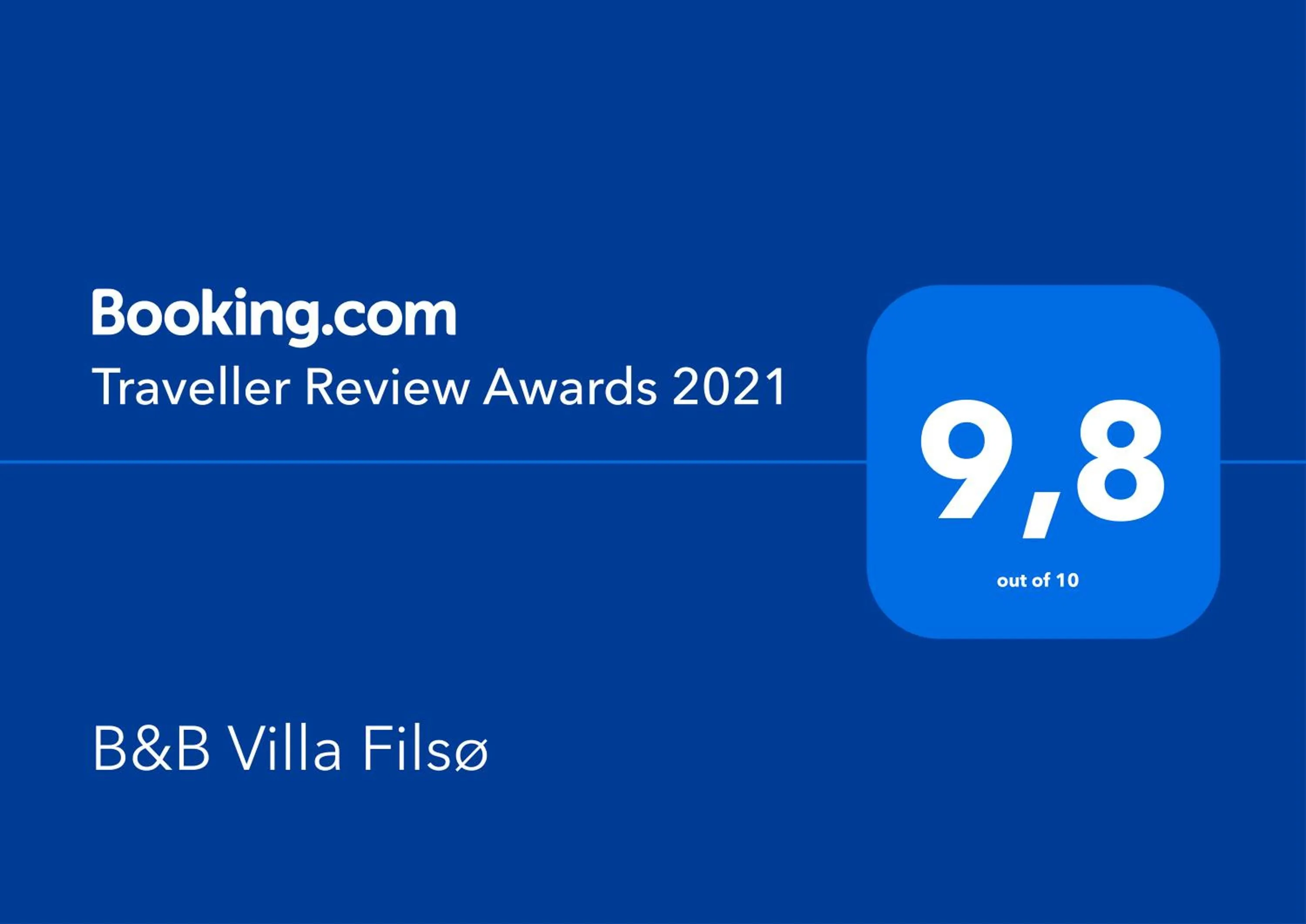 Property building in B&B Villa Filsø