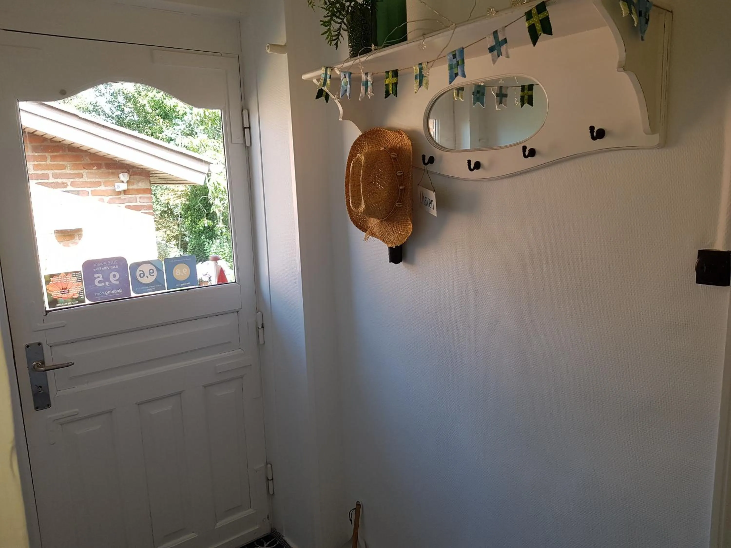 Decorative detail in B&B Villa Filsø