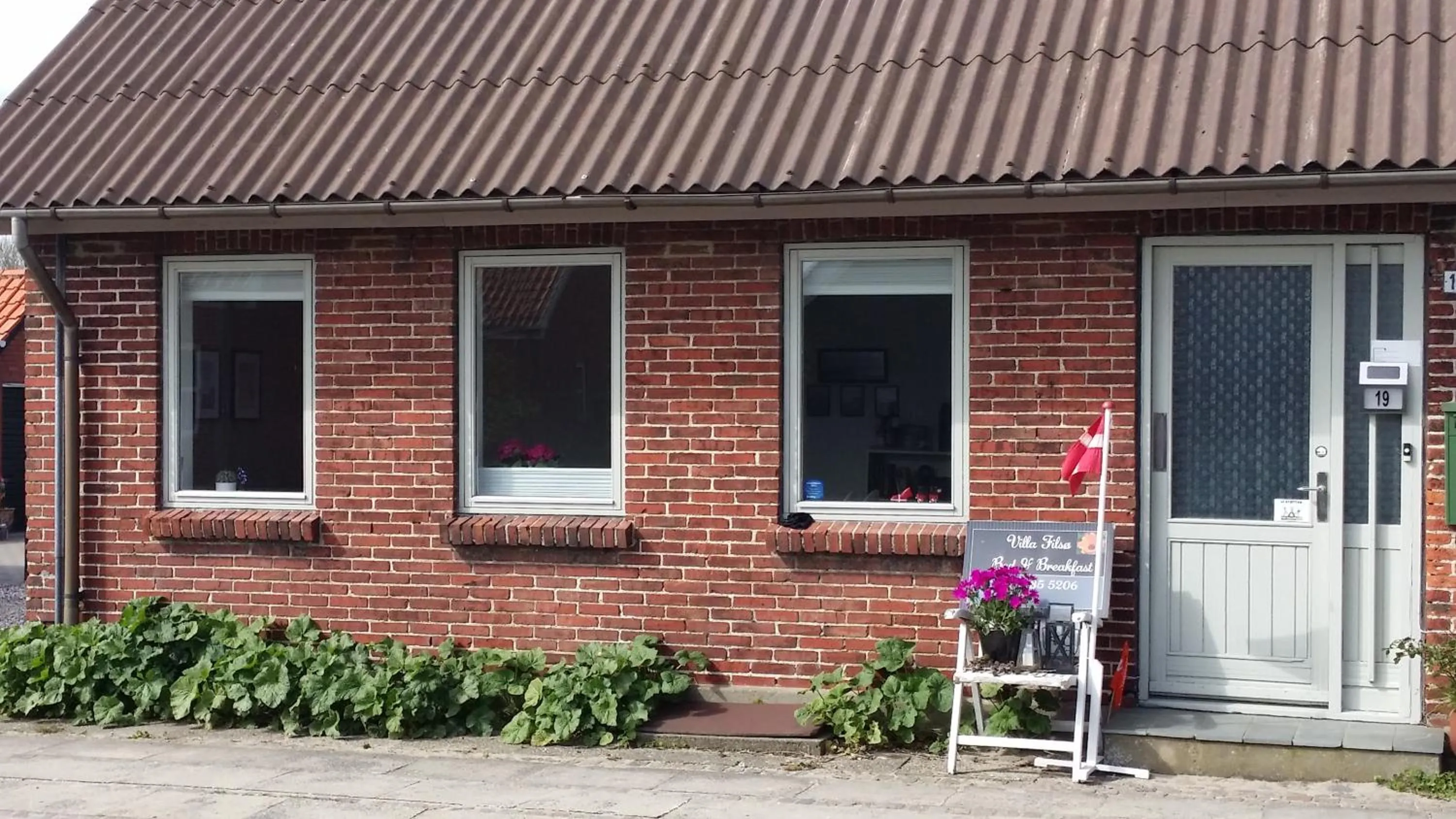 Property building in B&B Villa Filsø