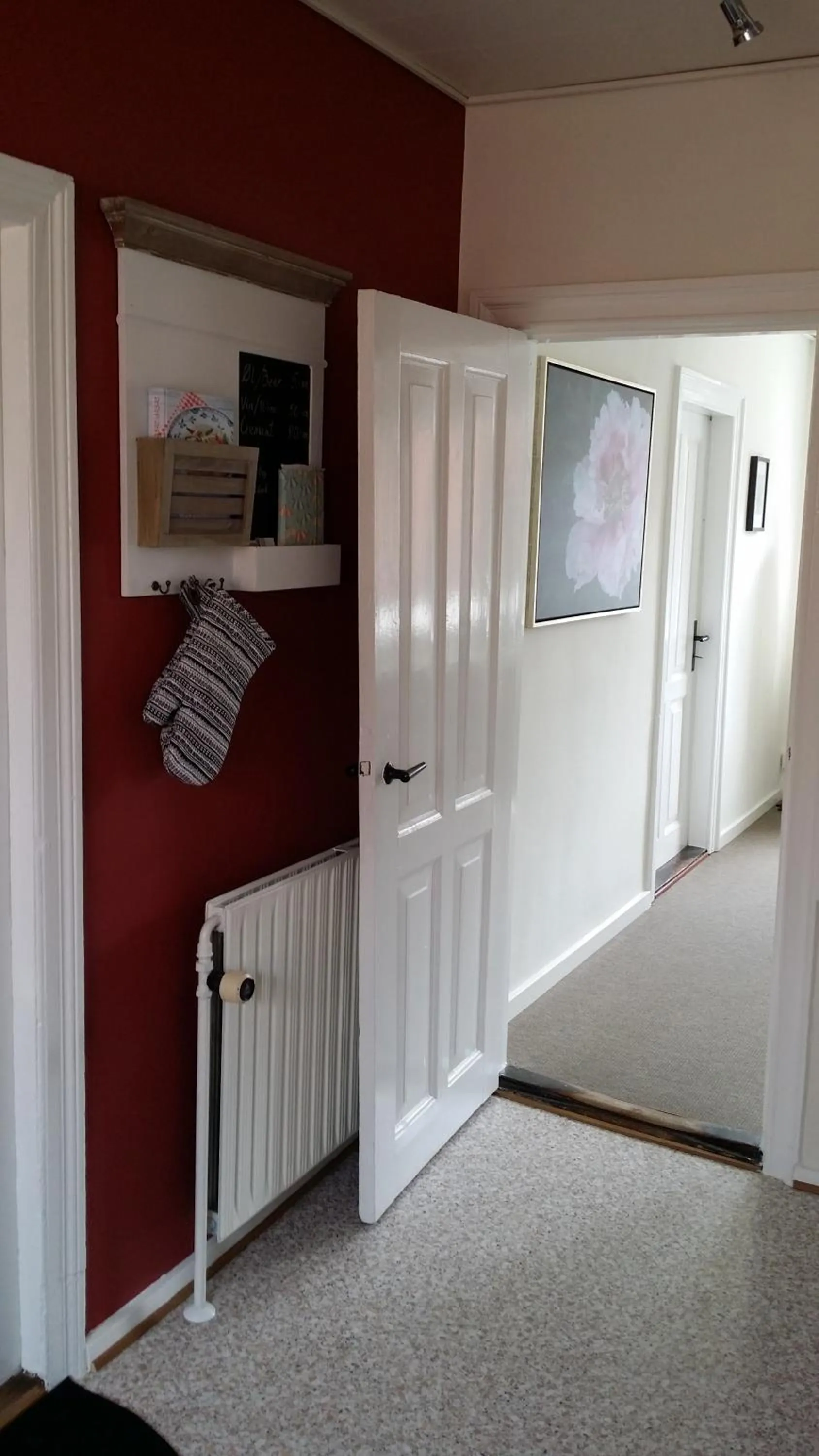 Decorative detail in B&B Villa Filsø