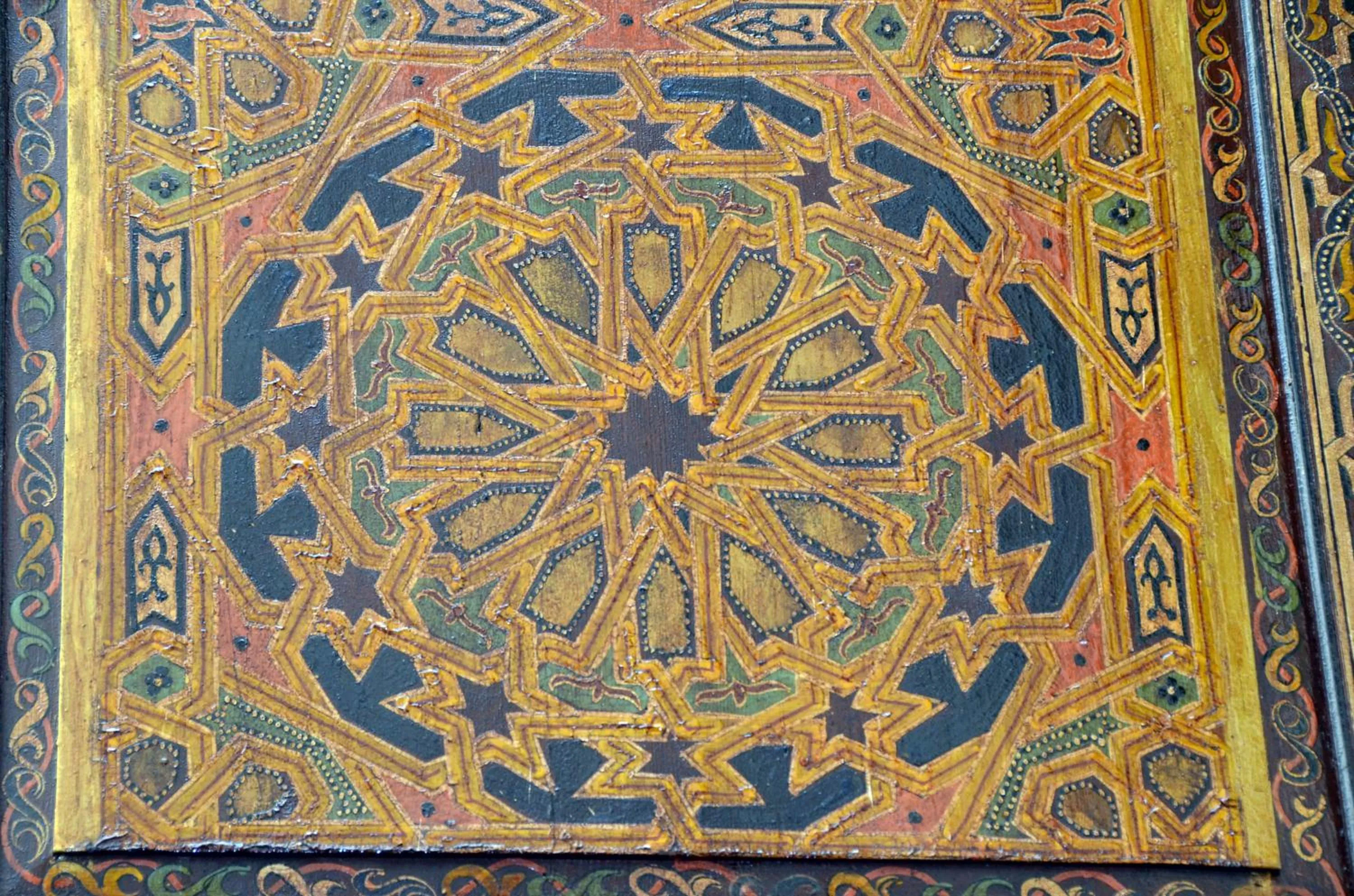 Decorative detail in Riad Dar Tahri & SPA