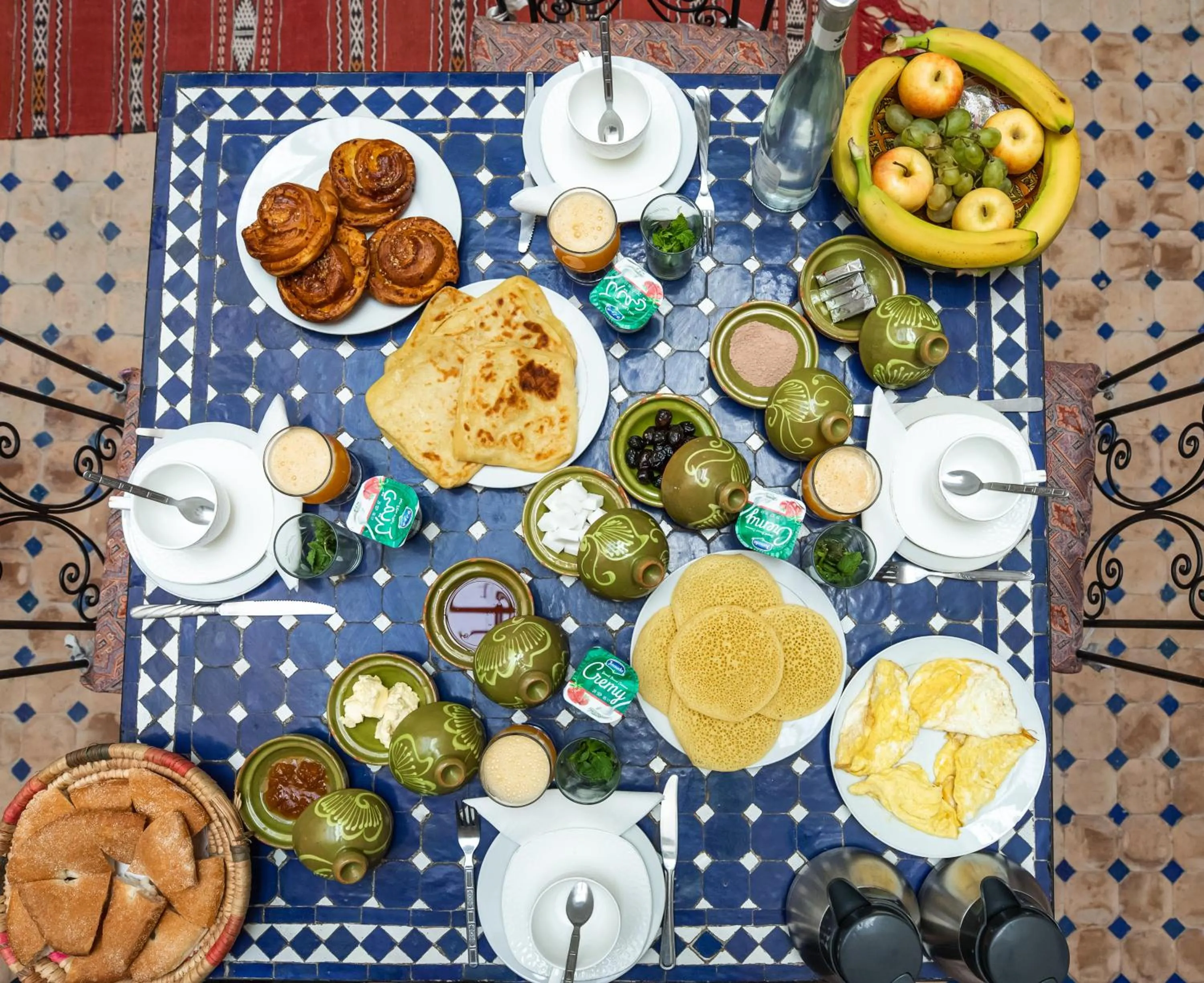Food and drinks in Riad Dar Tahri & SPA