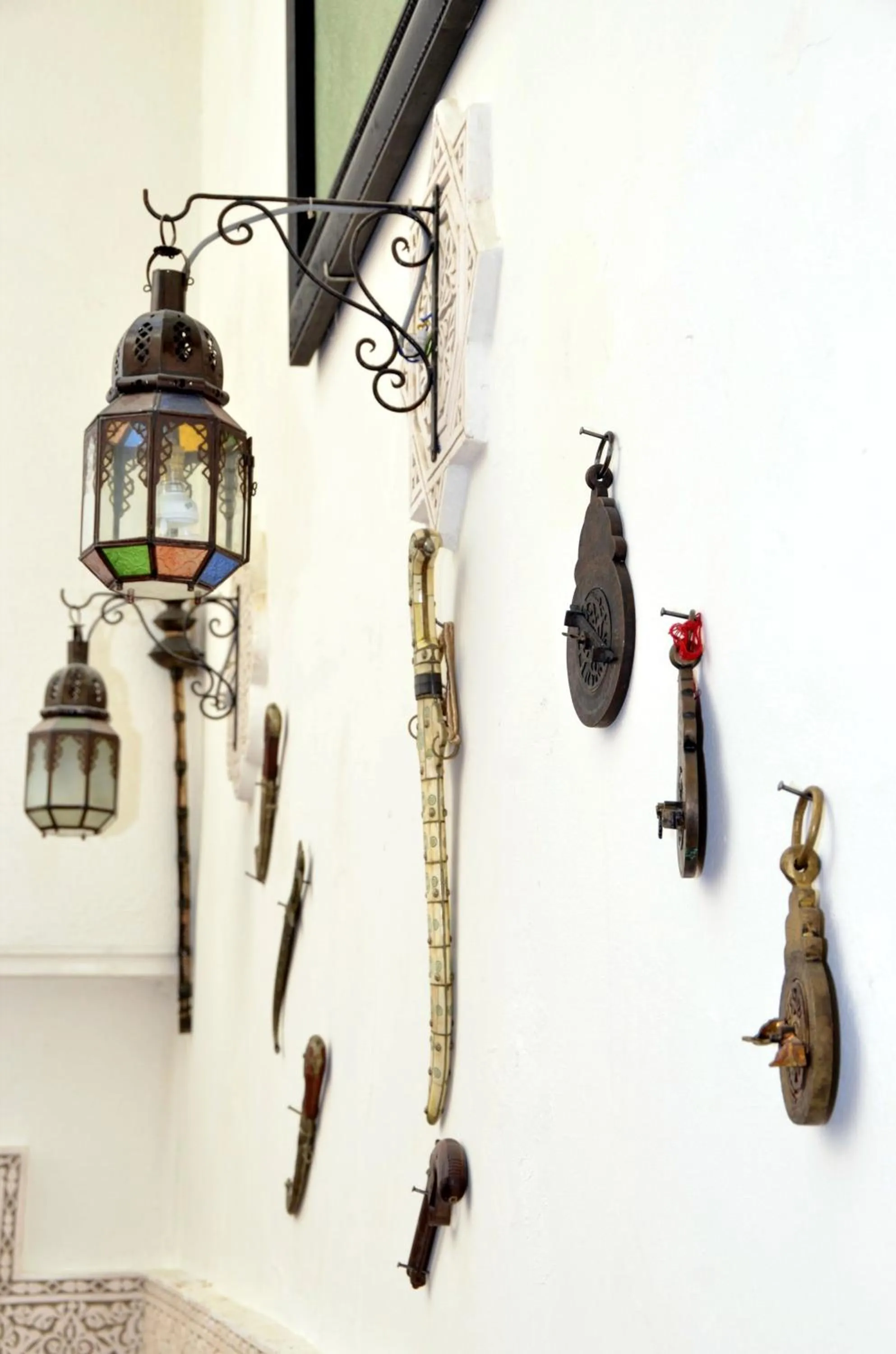 Decorative detail in Riad Dar Tahri & SPA