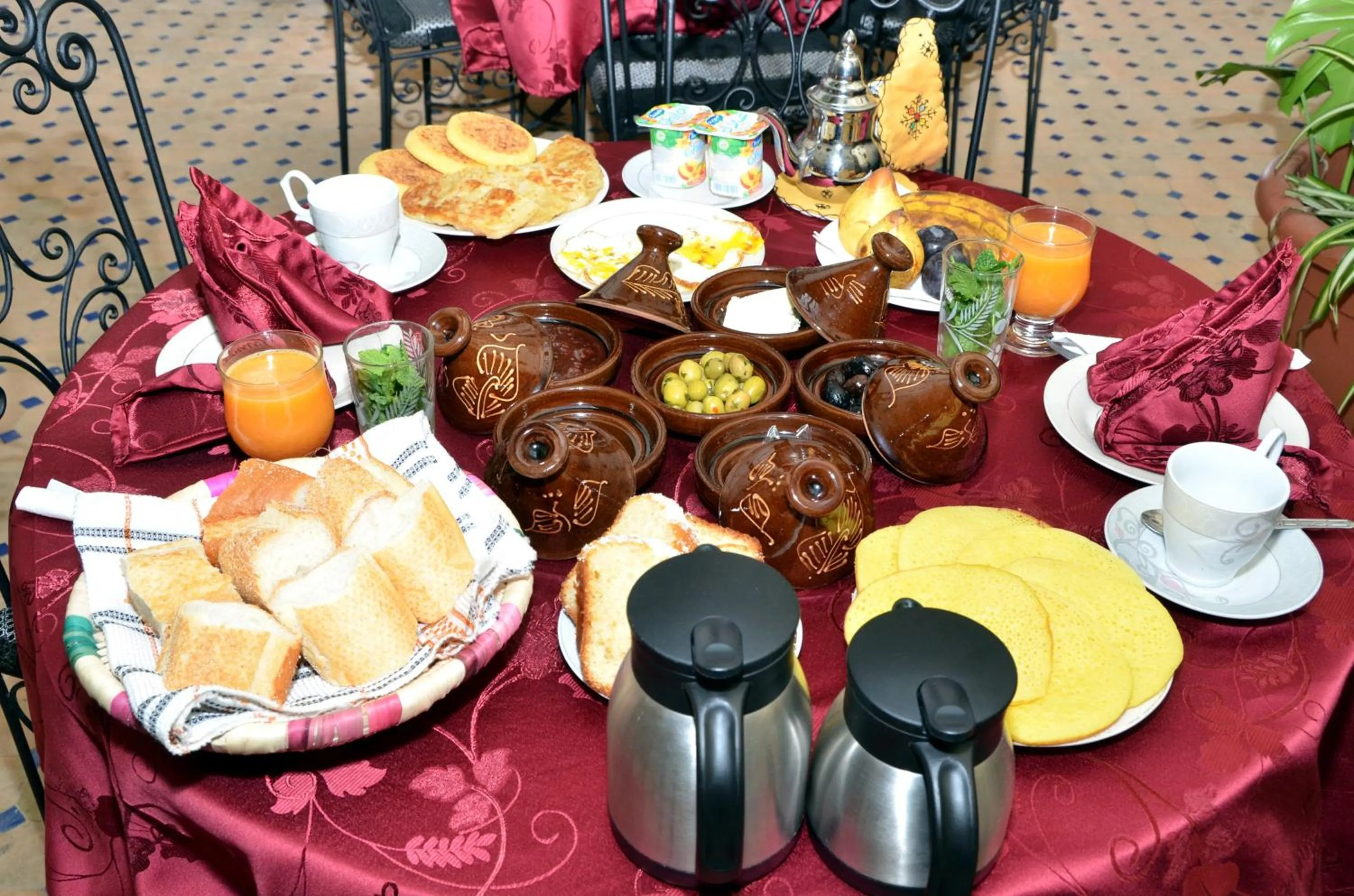 Meals in Riad Dar Tahri & SPA