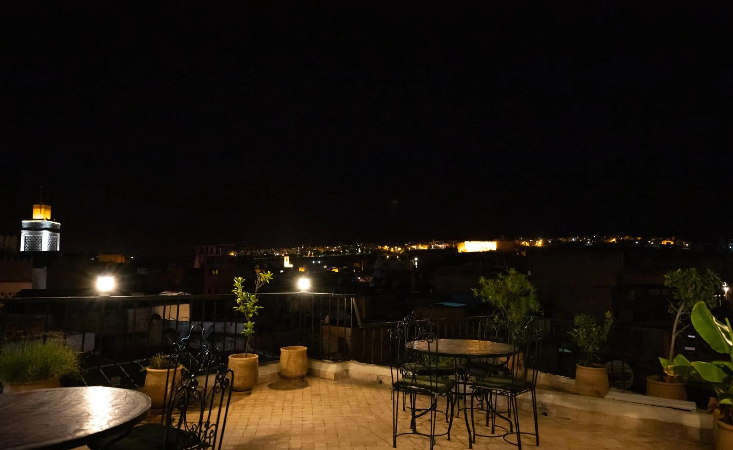 Balcony/Terrace in Riad Dar Tahri & SPA