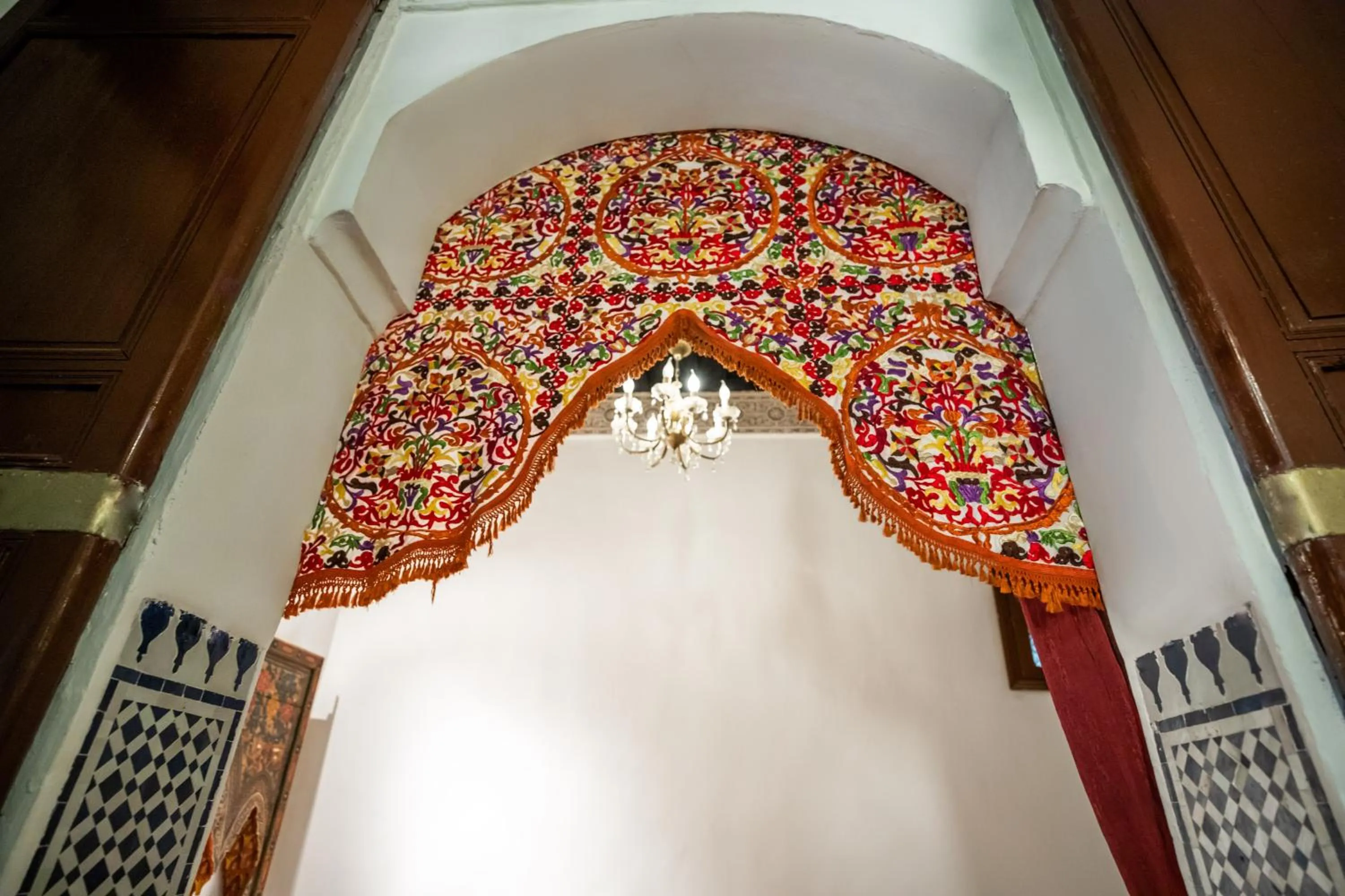 Decorative detail in Riad Dar Tahri & SPA