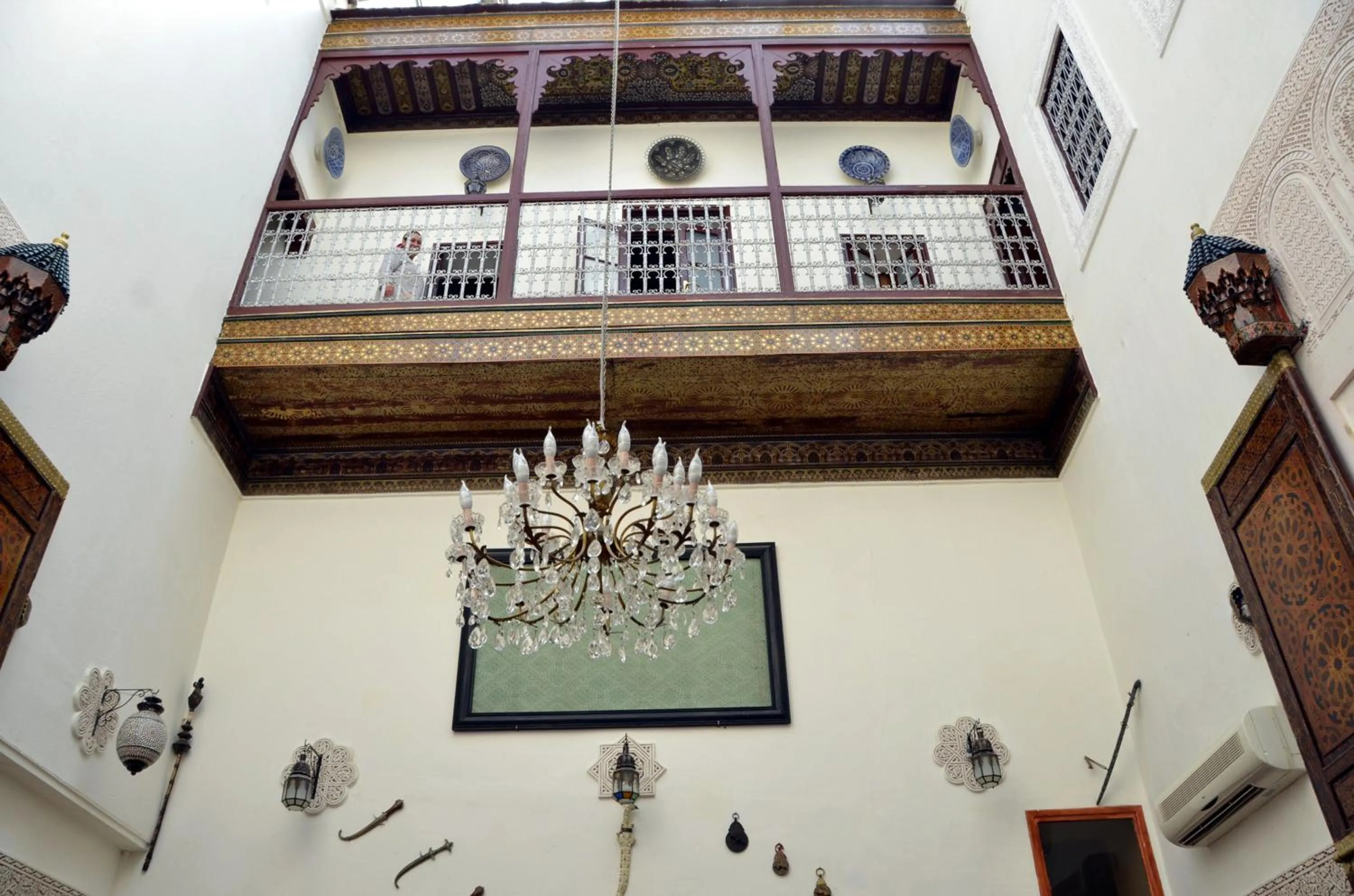 Decorative detail in Riad Dar Tahri & SPA