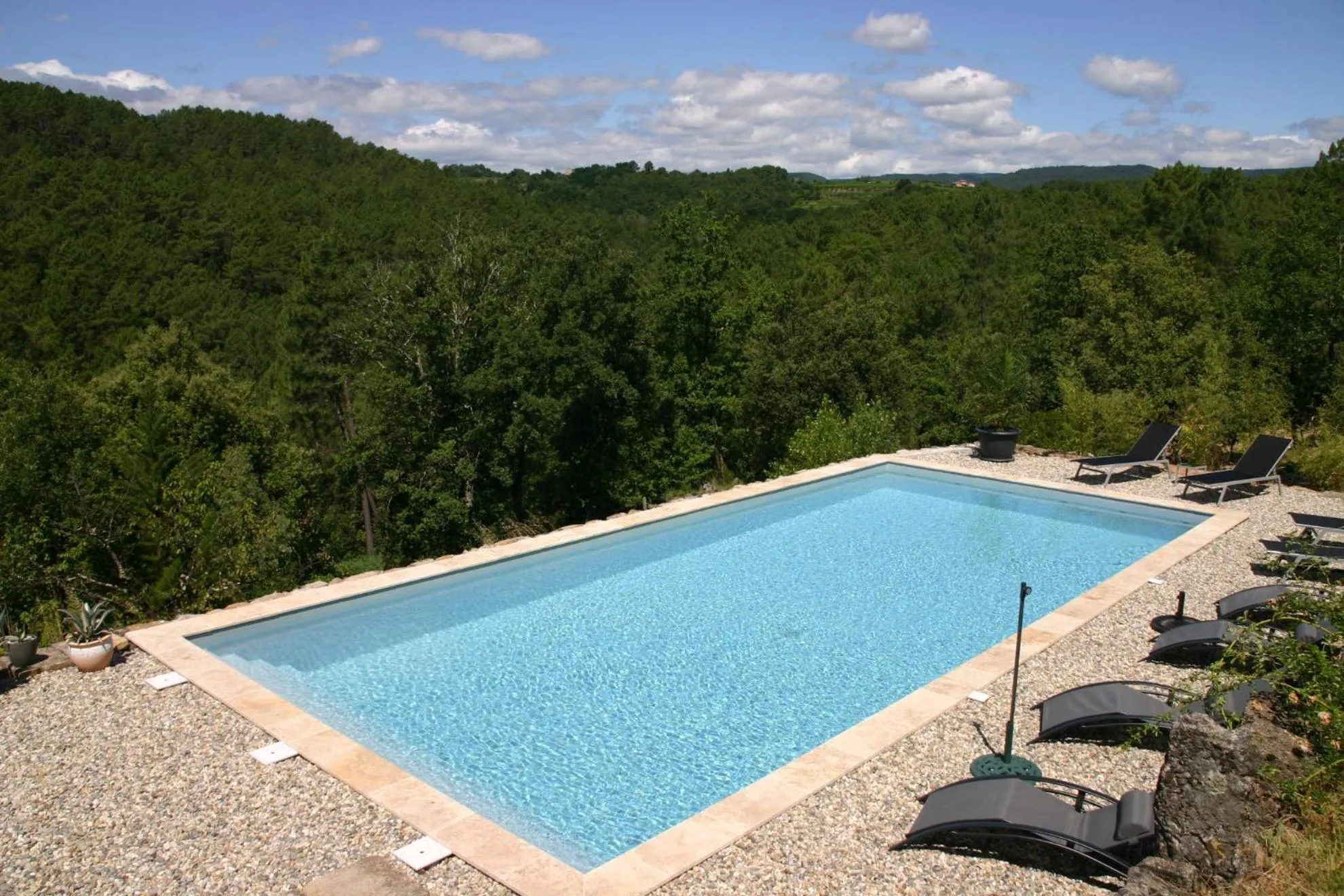 View (from property/room) in Mas de la Giralde - Gites