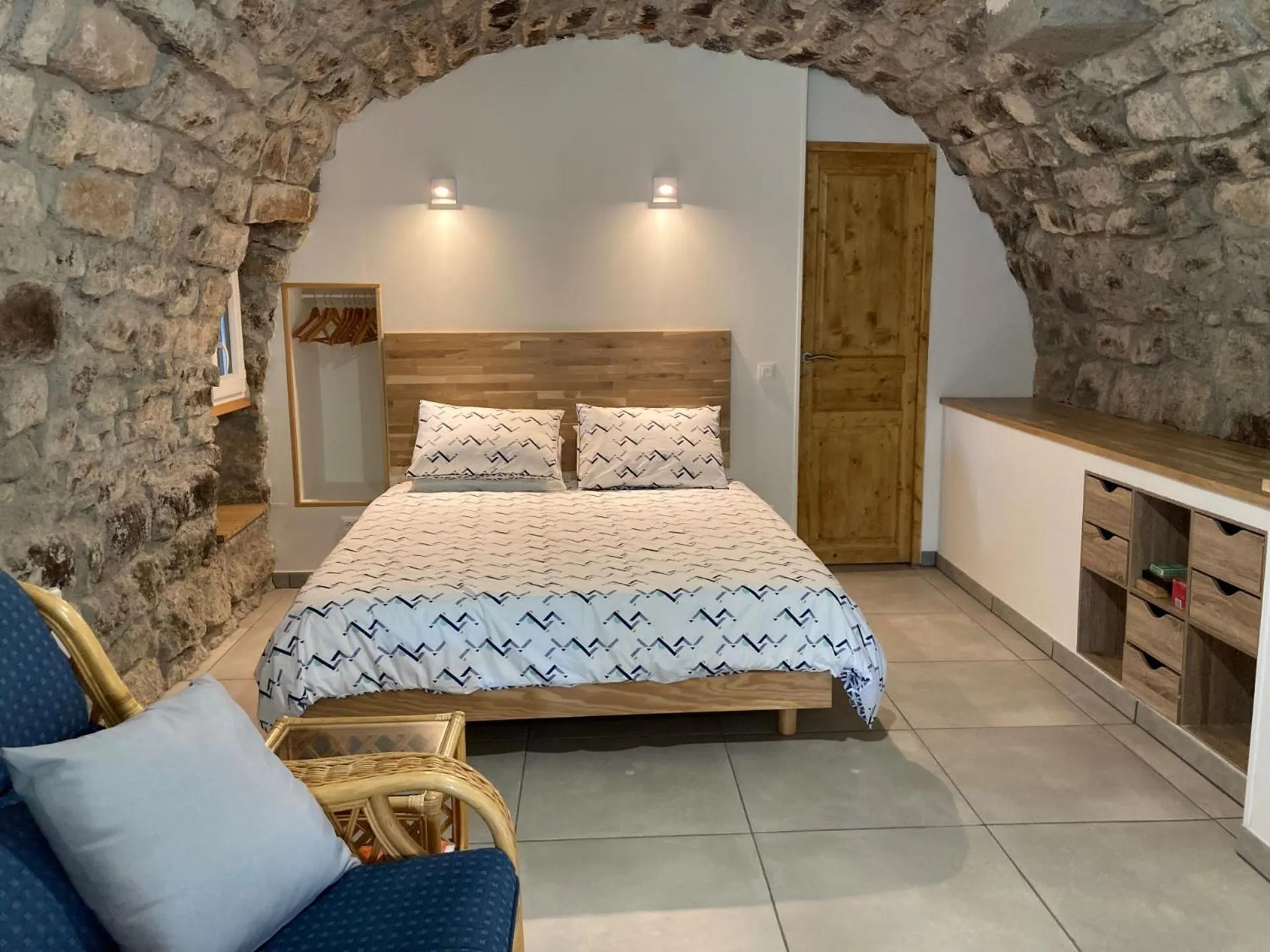 Bed in Mas de la Giralde - Gites