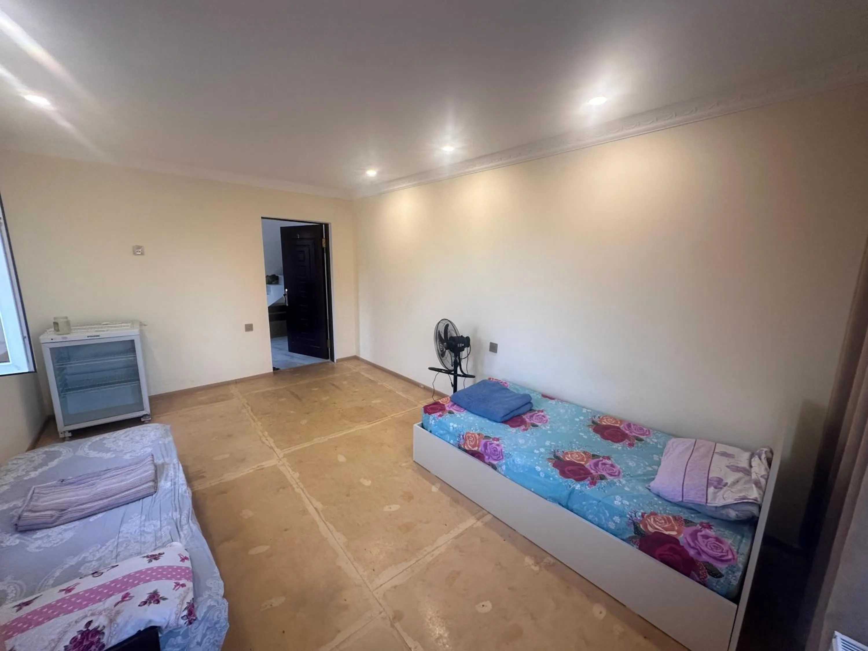 Living room, Bed in Rova Hostel